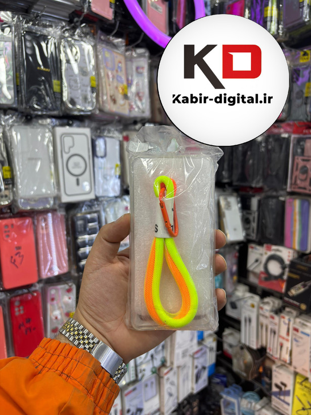 قاب گوشی Galaxy A53 سامسونگ طرح عروسکی سه بعدی شفاف TPU کپسولی محافظ لنز دار طرح پینترسی به همراه آویز