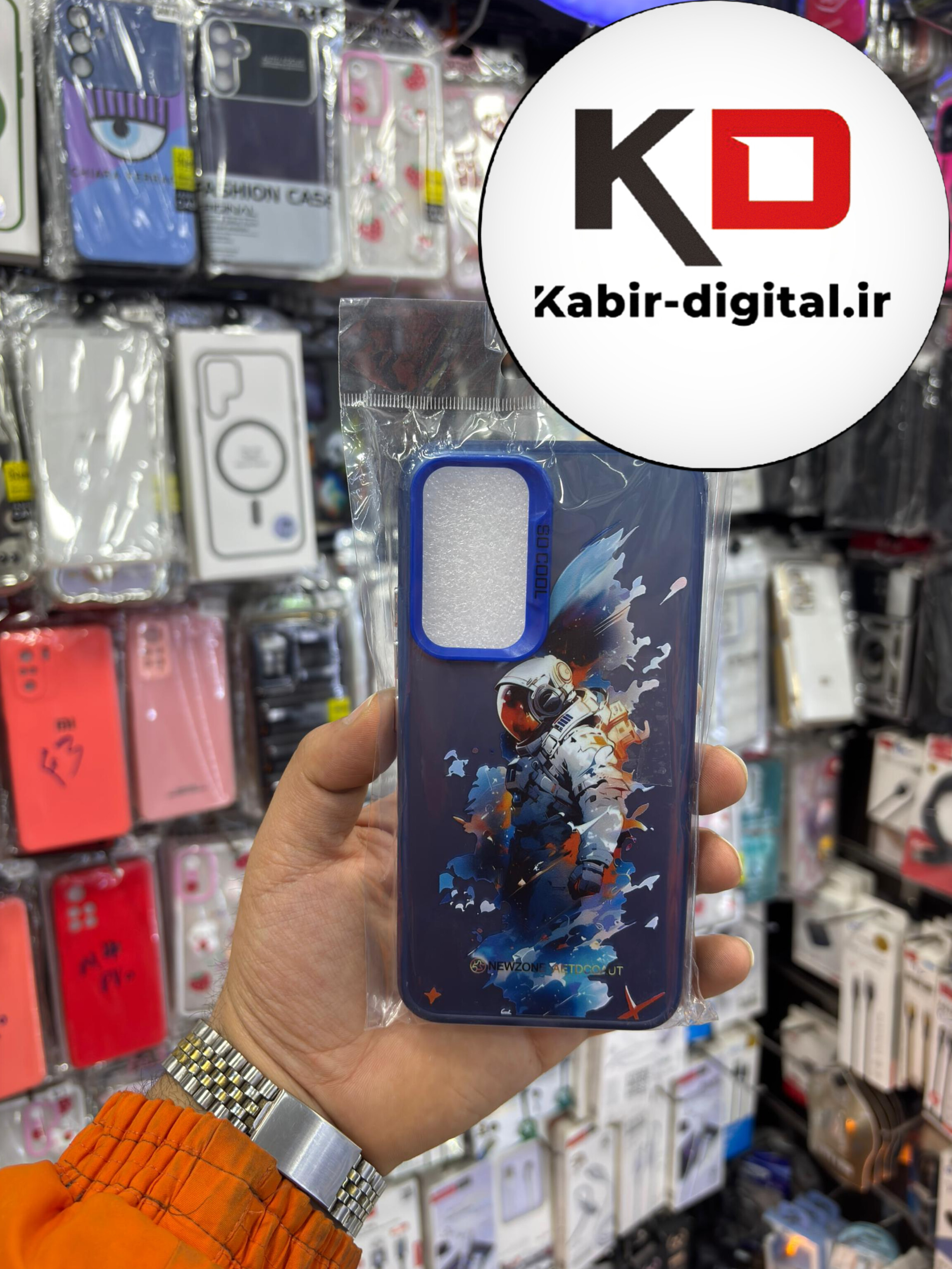 قاب گوشی Galaxy A54سامسونگ طرح So CooL اورجینال طرح فضانورد