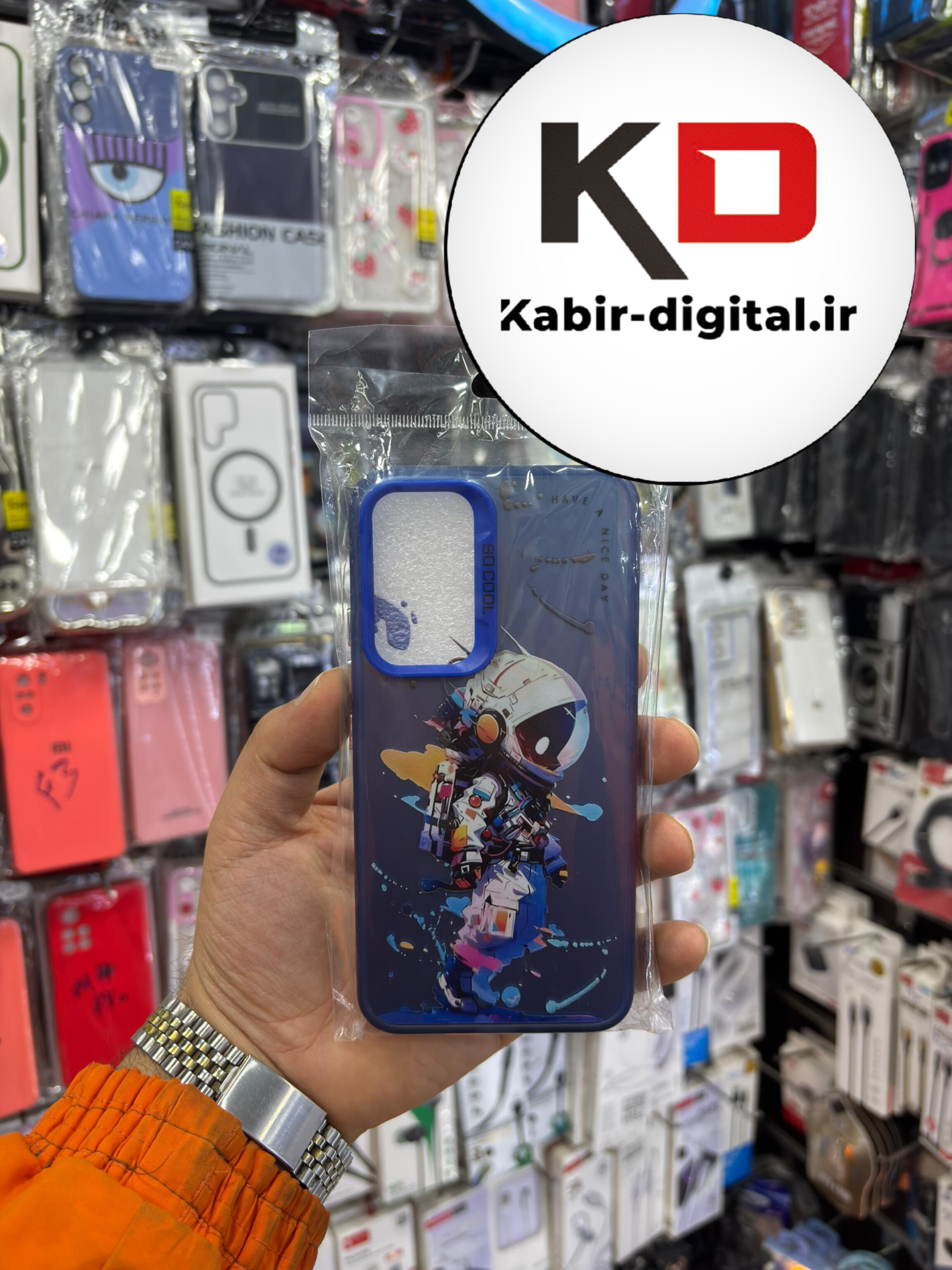 قاب گوشی Galaxy A54سامسونگ طرح So CooL اورجینال طرح فضانورد