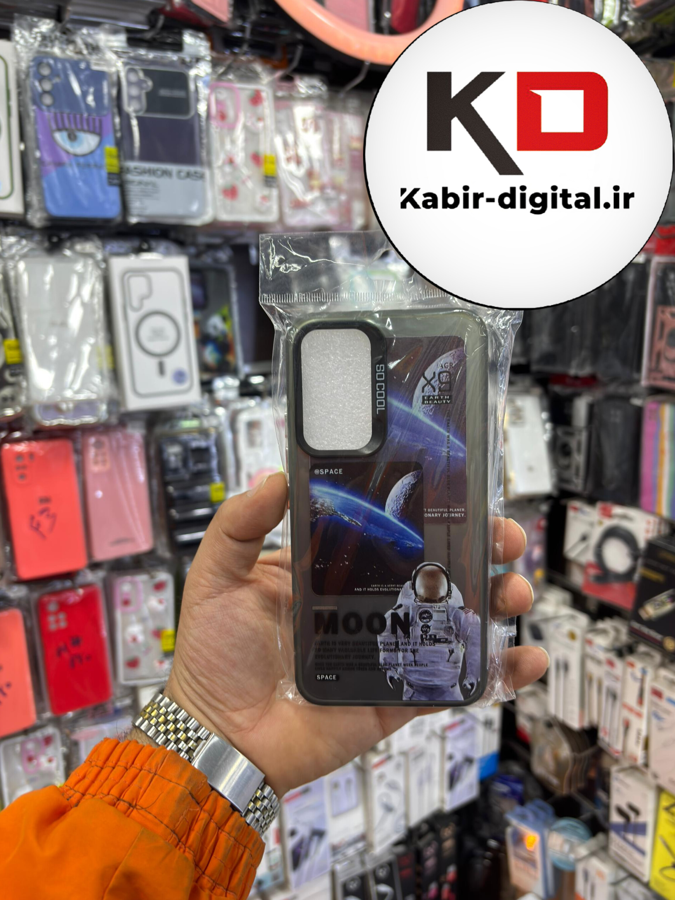 قاب گوشی Galaxy A54سامسونگ طرح So CooL اورجینال طرح فضانورد