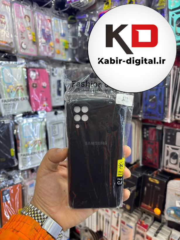 قاب گوشی Galaxy A42 - Galaxy M42 سامسونگ سیلیکونی های کپی زیر بسته محافظ لنز دار مشکی