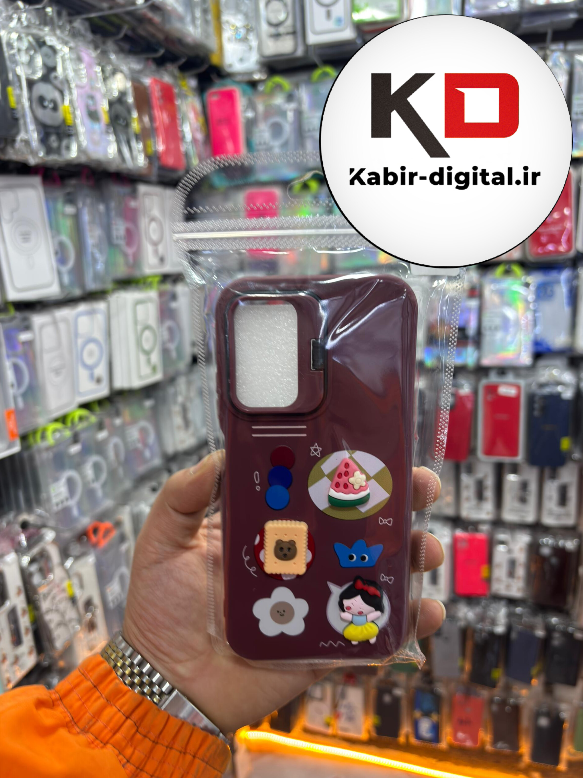 قاب گوشی Redmi Note 11 Pro 4g / Note 12 pro 4g شیائومی سیلیکونی Stand Case پاستلی عروسکی برجسته جیگری لنز استندشو