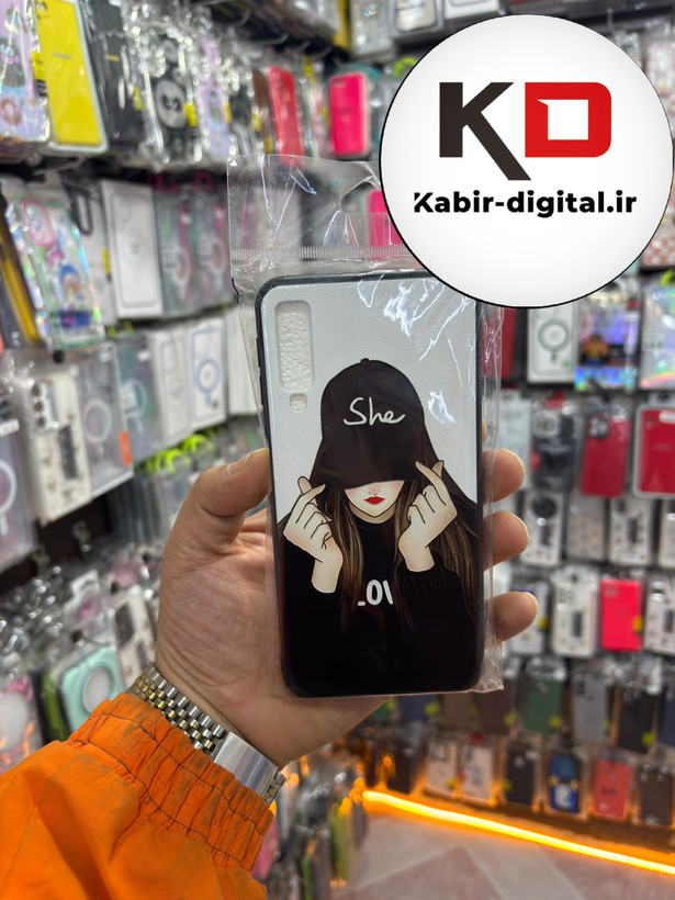 قاب گوشی Galaxy A750 / A7 2018 سامسونگ طرحدار ساده