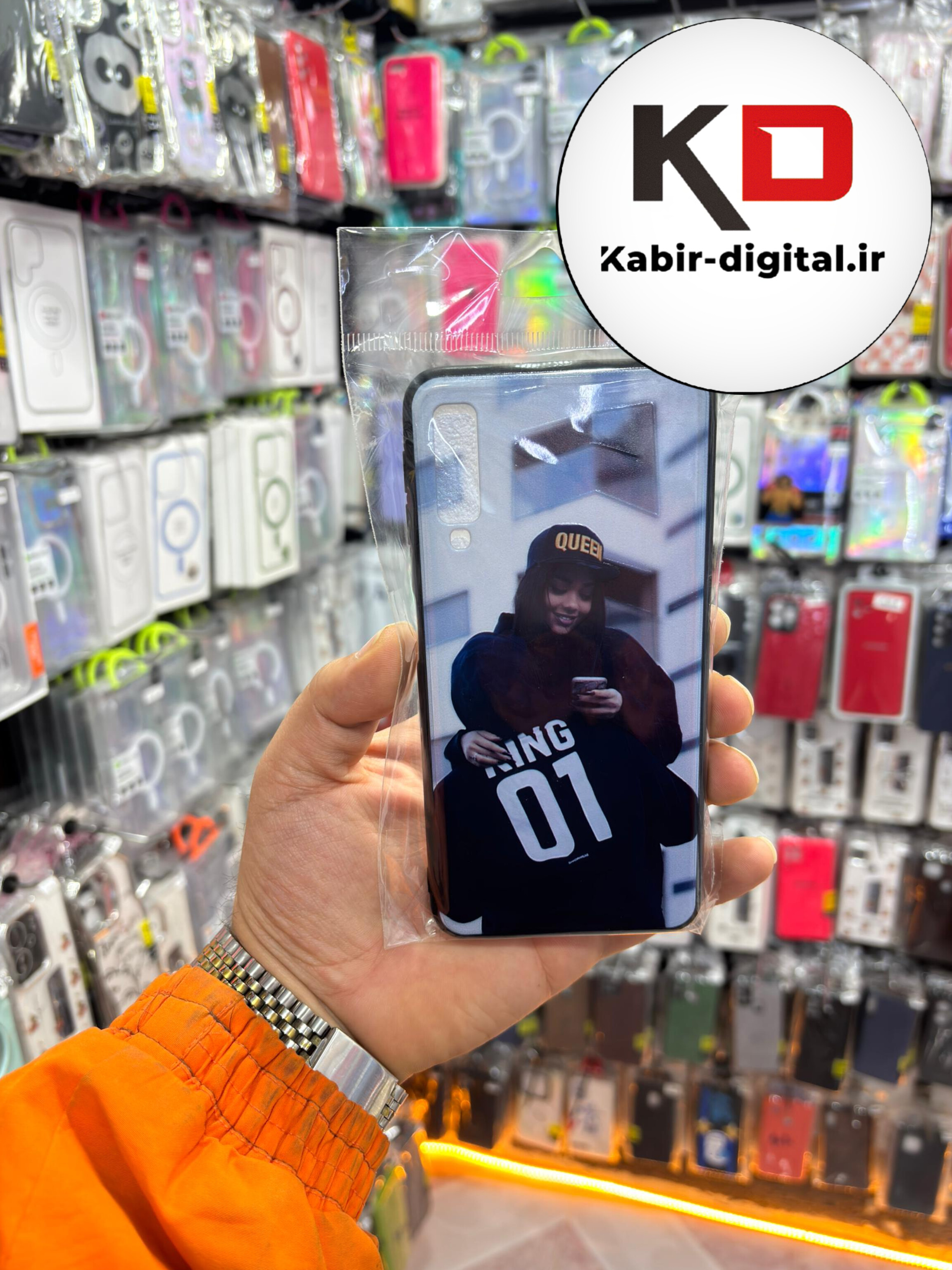 قاب گوشی Galaxy A750 / A7 2018 سامسونگ طرحدار ساده