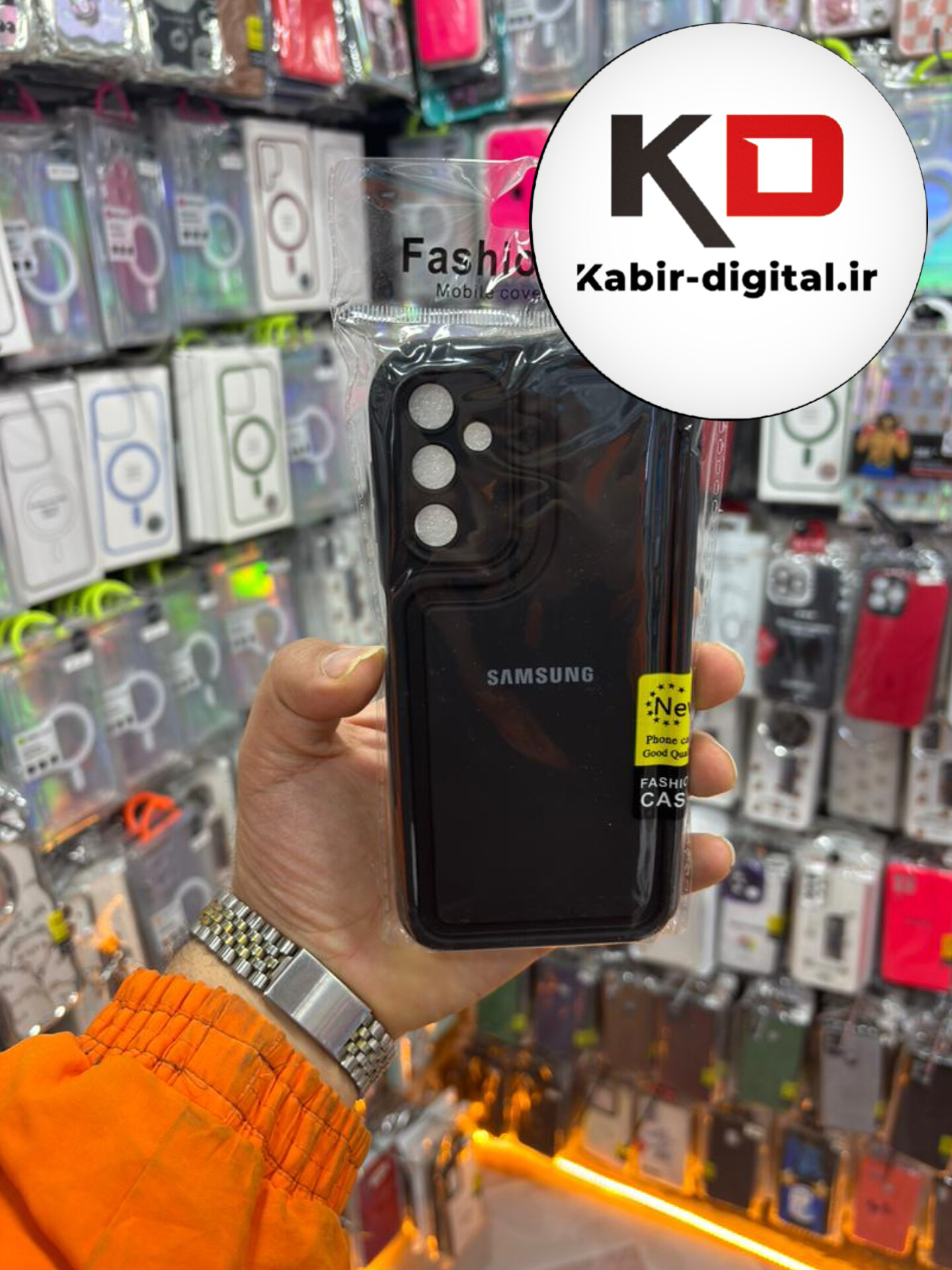 قاب گوشی Galaxy A14 سامسونگ طرح سیلیکونی Solid جدید محافظ لنزدار مشکی