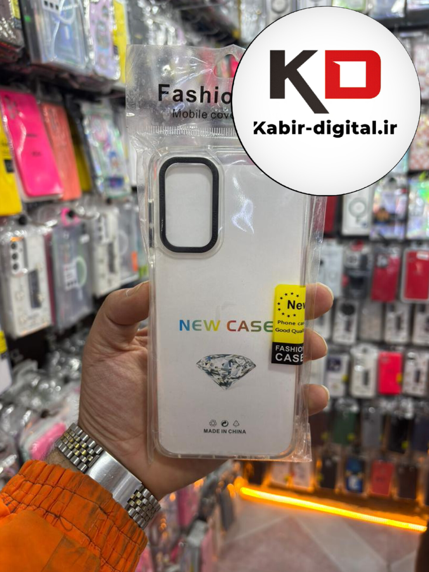 قاب گوشی Galaxy A13 / A23 سامسونگ طرح متال کیس دور سیلیکونی شفاف