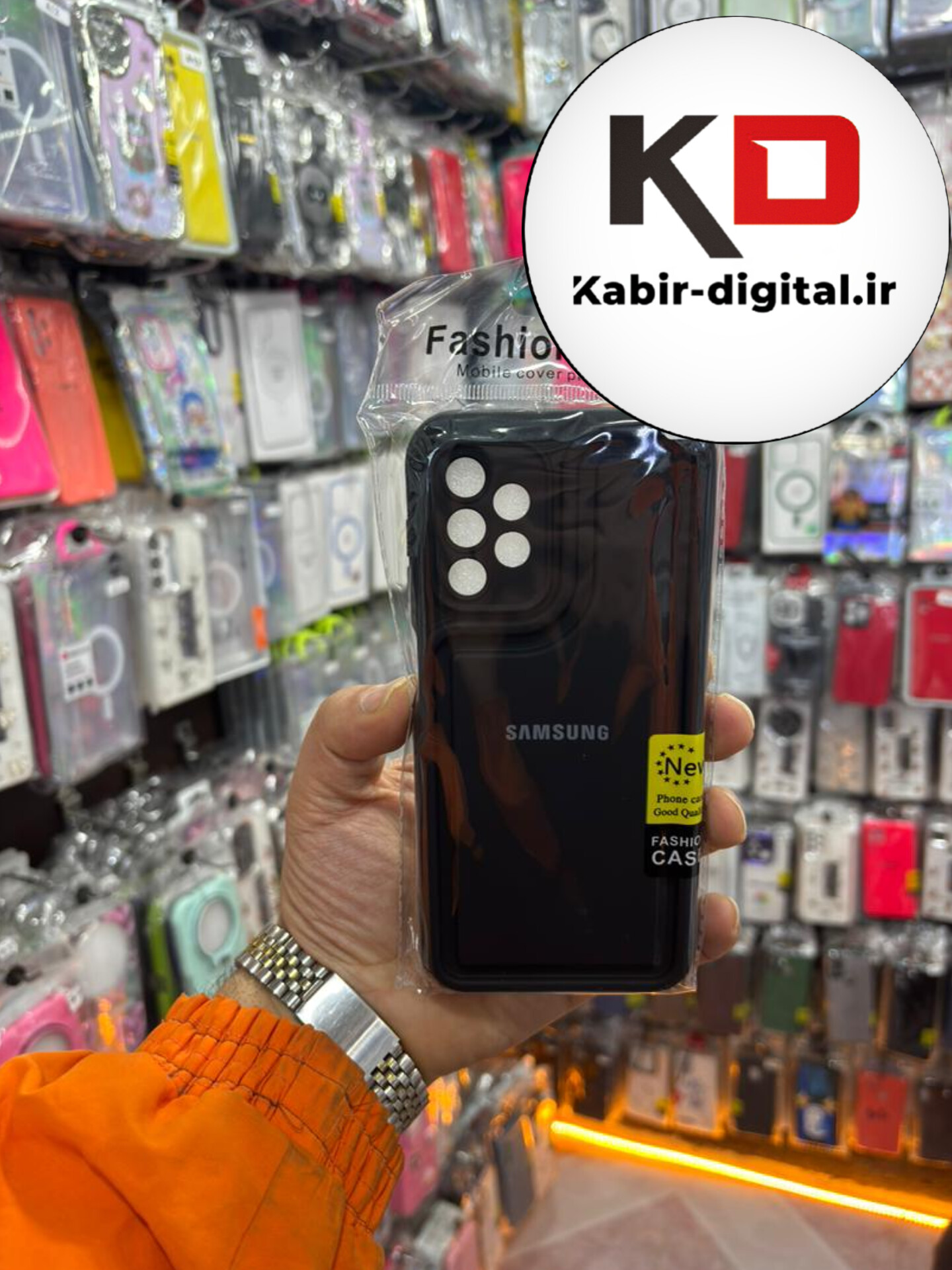 قاب گوشی Galaxy A13 / A23 سامسونگ طرح سیلیکونی Solid جدید محافظ لنزدار مشکی