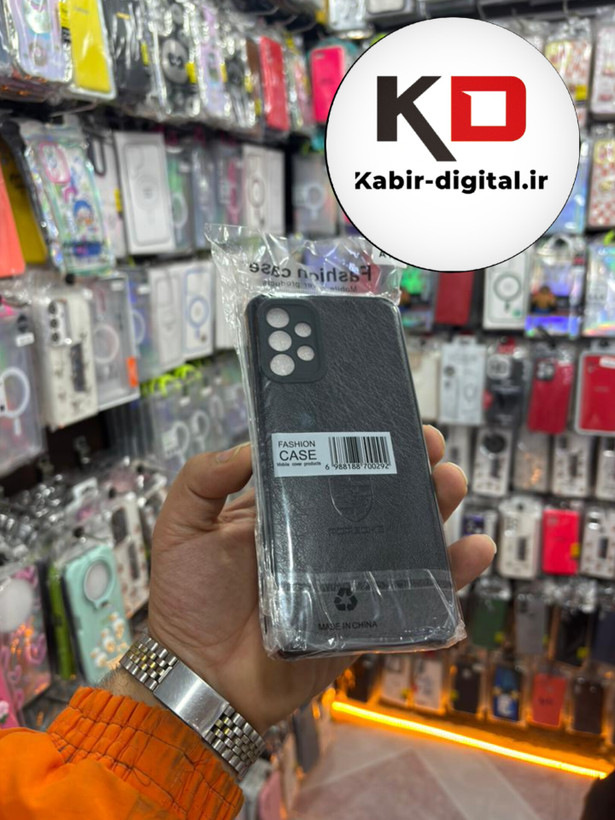 قاب گوشی Galaxy A13 / A23 سامسونگ چرمی دور ژله ای پورشه لاکچری