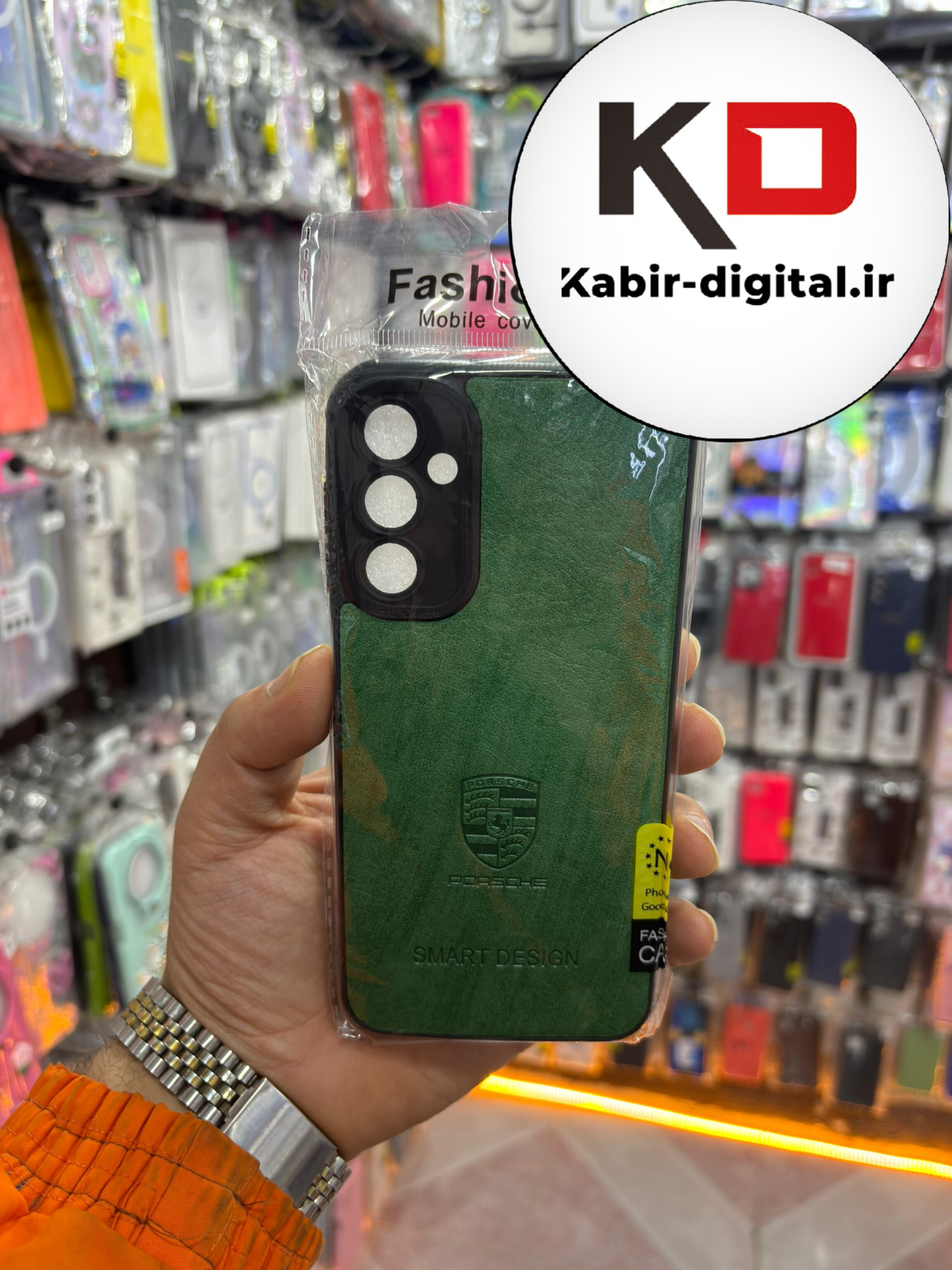 قاب گوشی Galaxy A24 سامسونگ طرح ژله ای چرمی ساده محافظ لنزدار