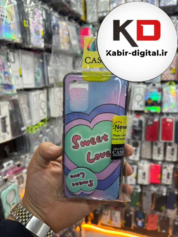 قاب گوشی Galaxy A02s / A03s سامسونگ فانتزی برجسته سوزنی طرحدار محافظ لنز دار