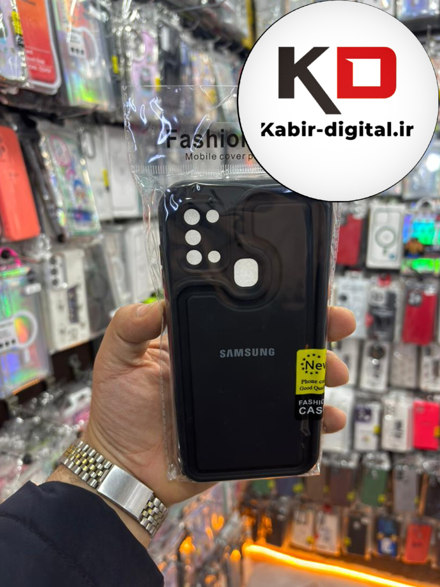 قاب گوشی Galaxy A21s سامسونگ طرح سیلیکونی Solid جدید محافظ لنزدار مشکی