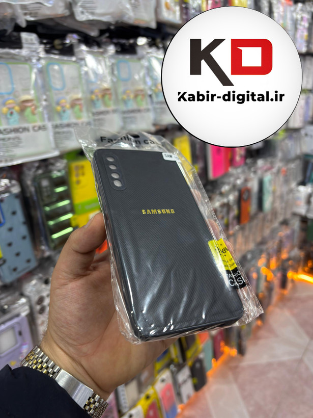 قاب گوشی Galaxy A30S - Galaxy A50S - Galaxy A50 سامسونگ اورجینال چرمی سخت Hard سوزنی محافظ لنزدار