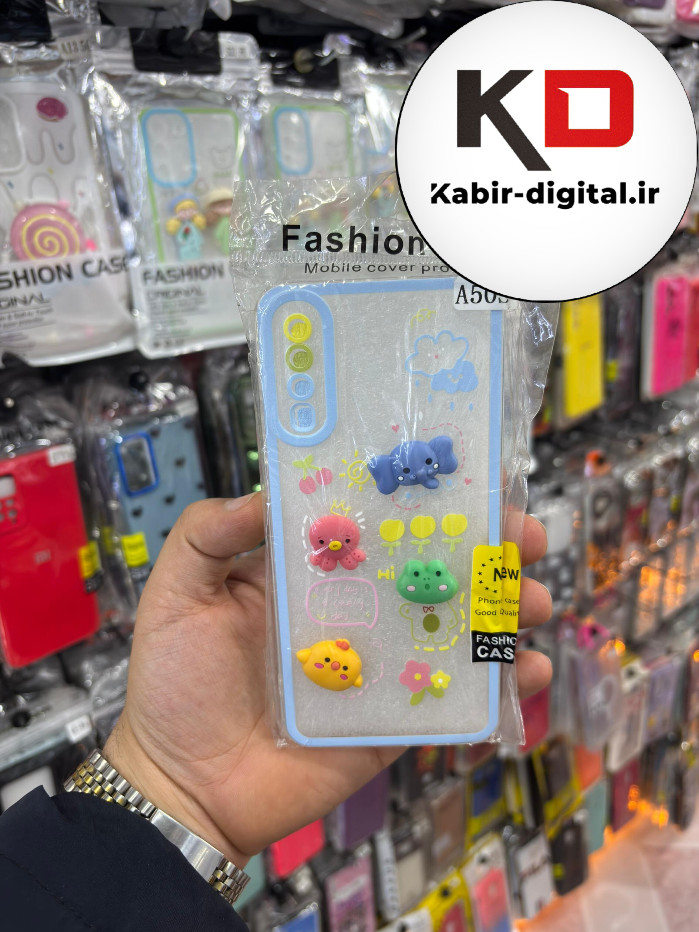قاب گوشی Galaxy A50 / A50s / A30s سامسونگ طرح عروسکی سه بعدی شفاف TPU کپسولی محافظ لنز دار طرح دخترانه