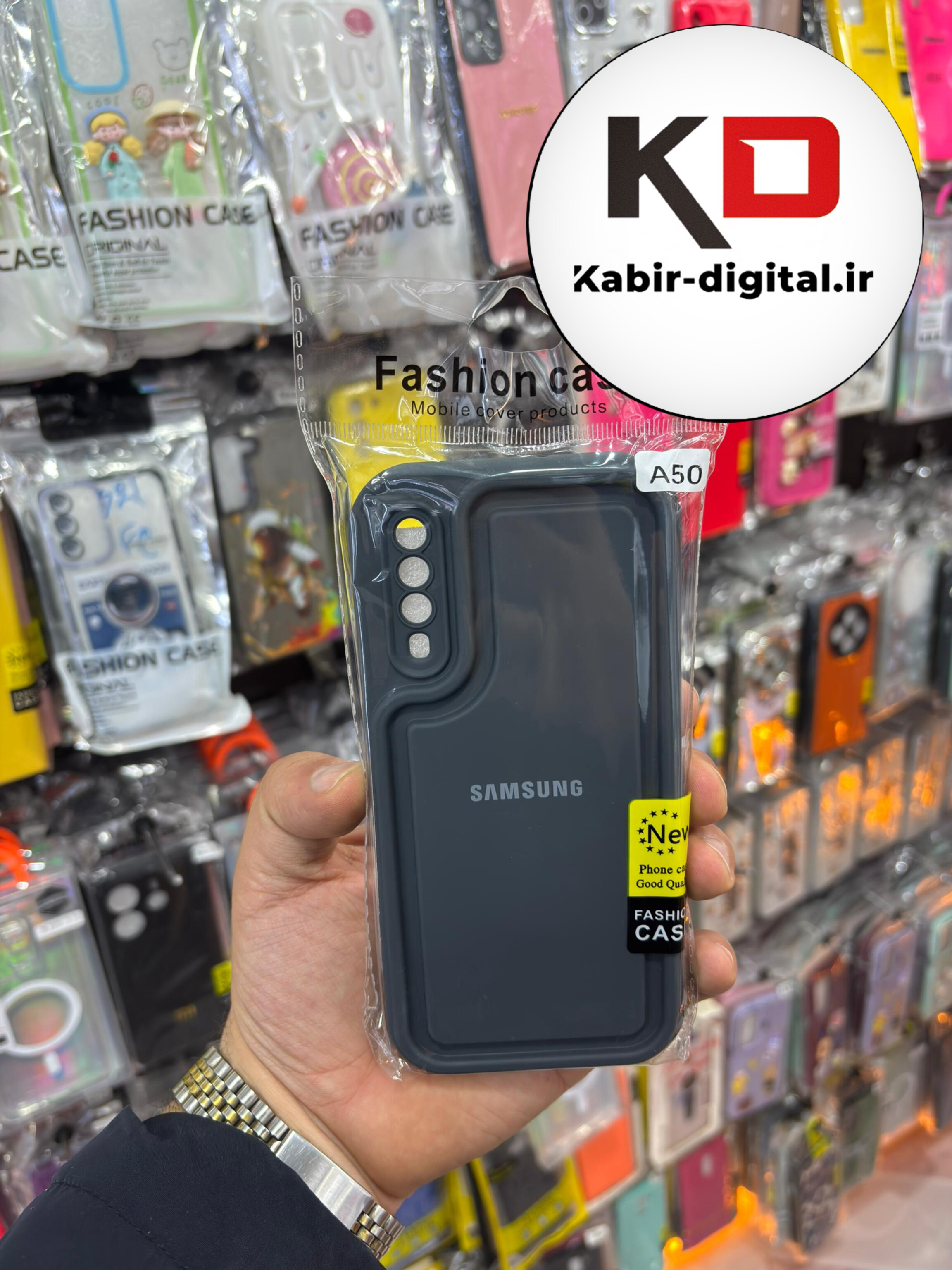 قاب گوشی Galaxy A50 / A50s / A30s سامسونگ طرح سیلیکونی Solid جدید محافظ لنزدار مشکی