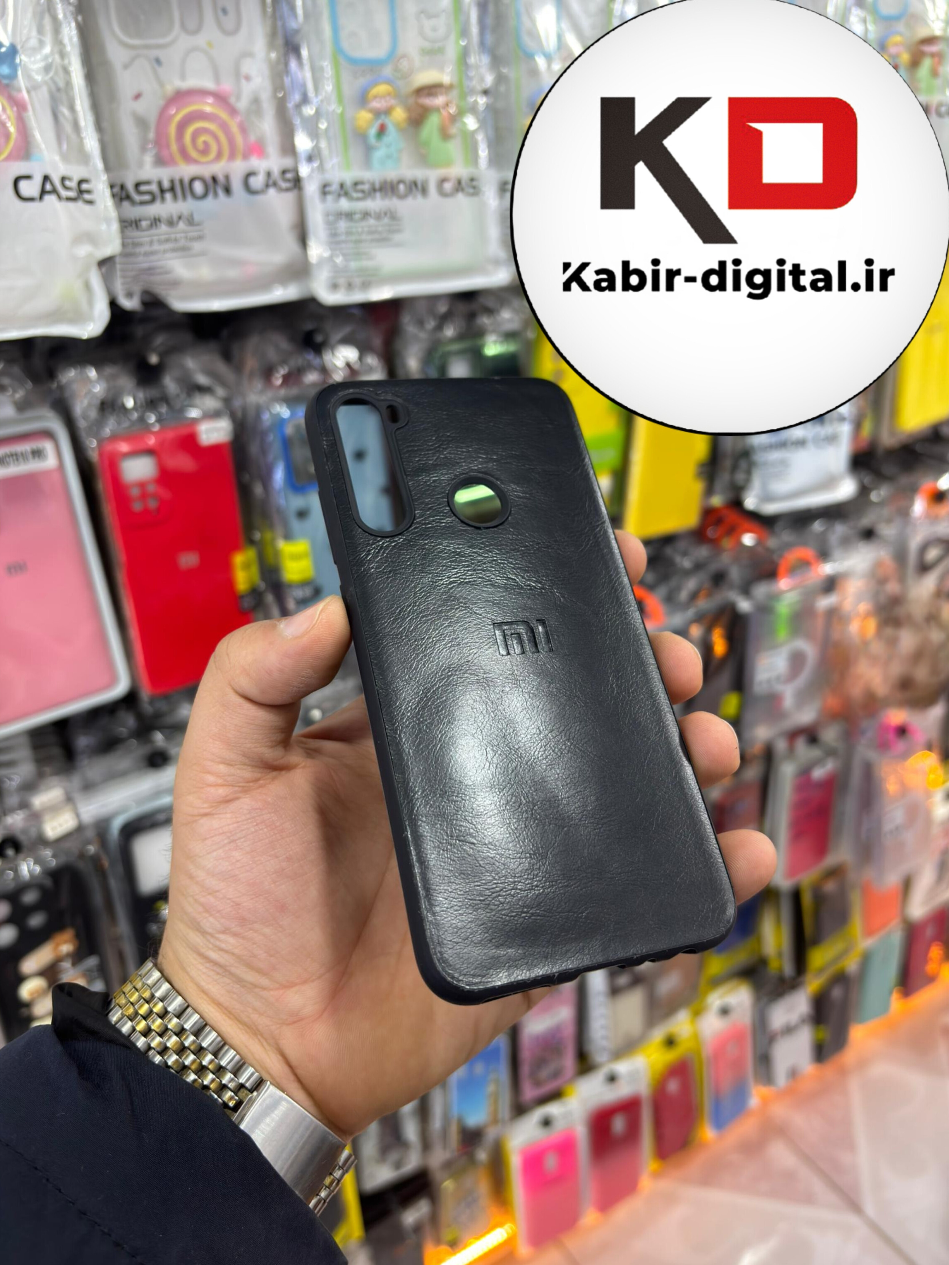 قاب گوشی Note 8 شیائومی طرح چرمی ژله ایی محافظ لنزدار مشکی