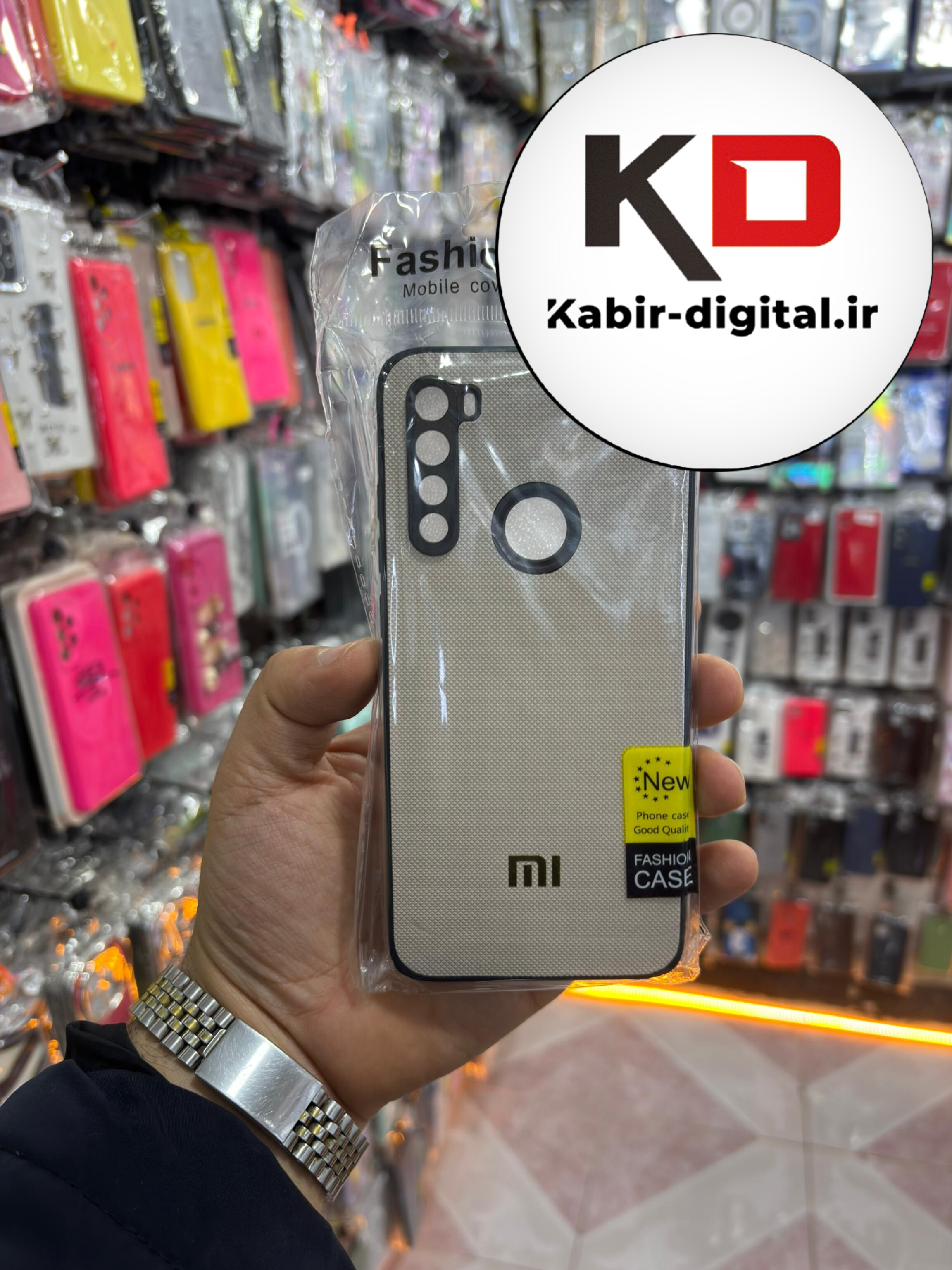 قاب گوشی Note 8 شیائومی  اورجینال چرمی سخت Hard سوزنی محافظ لنزدار