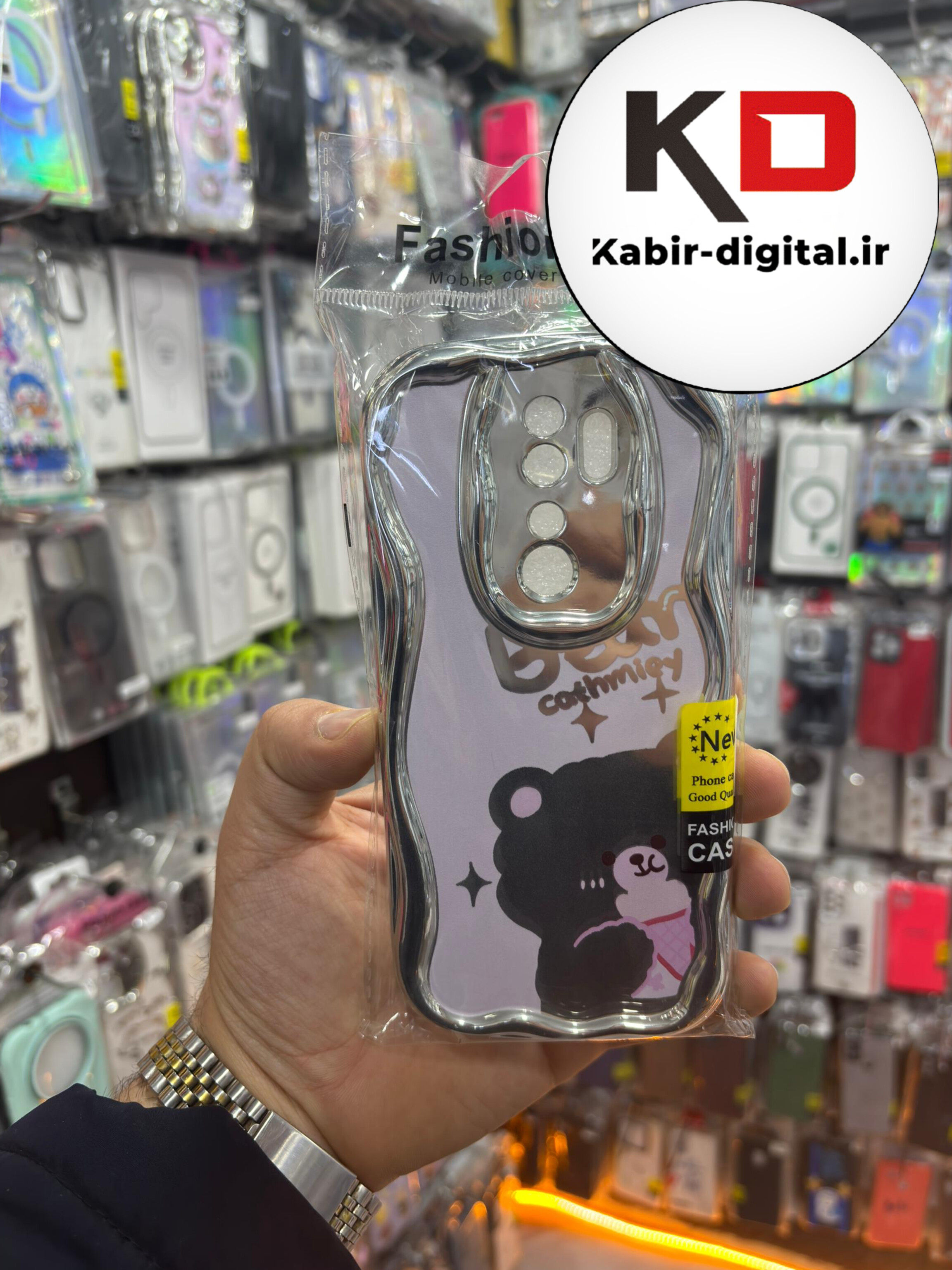قاب گوشی Note 8 Pro شیائومی طرح کرومی بالشتی طرح عروسکی محافظ لنز دار