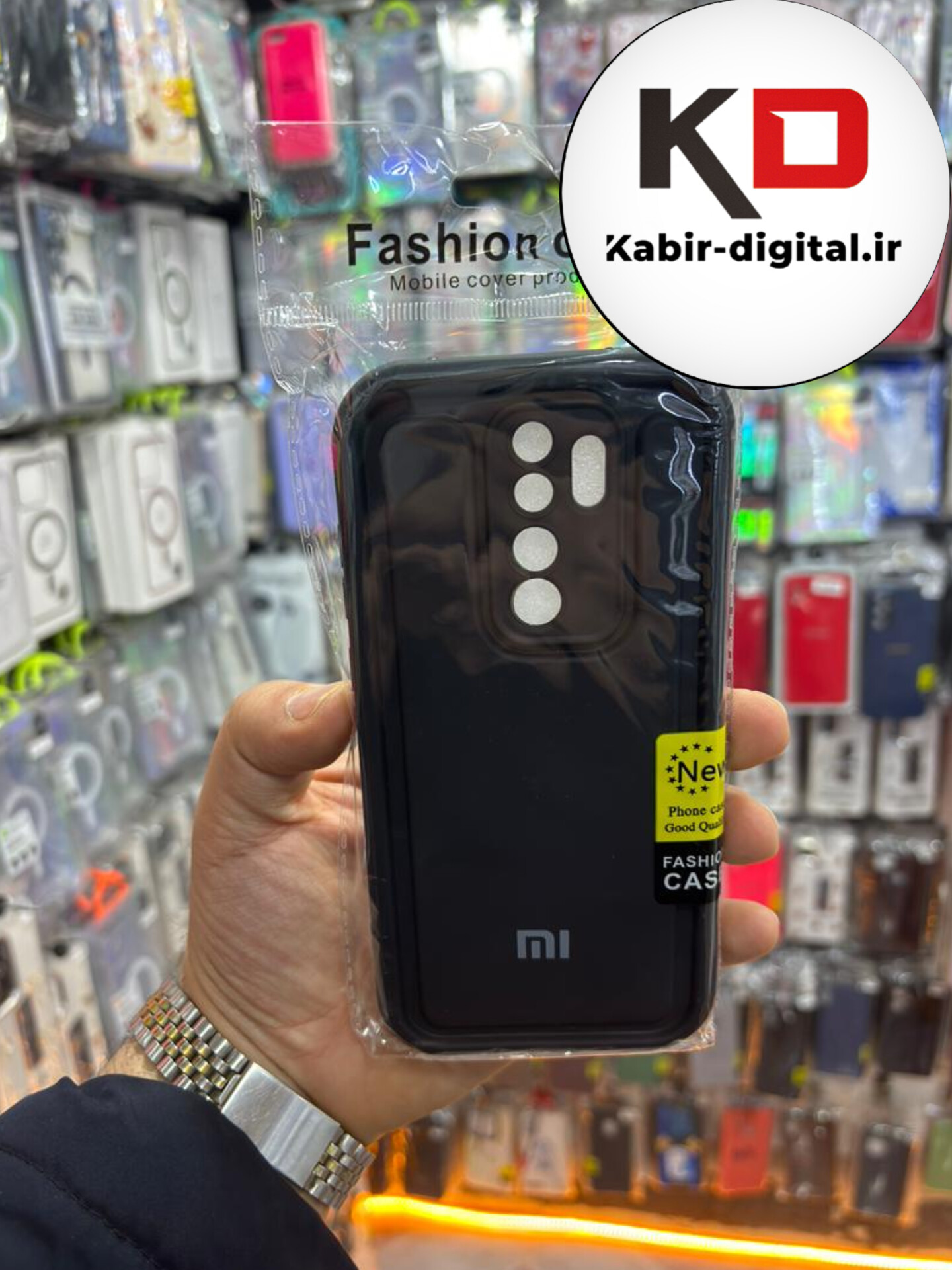 قاب گوشی Note 8 Pro شیائومی طرح سیلیکونی Solid جدید محافظ لنزدار مشکی