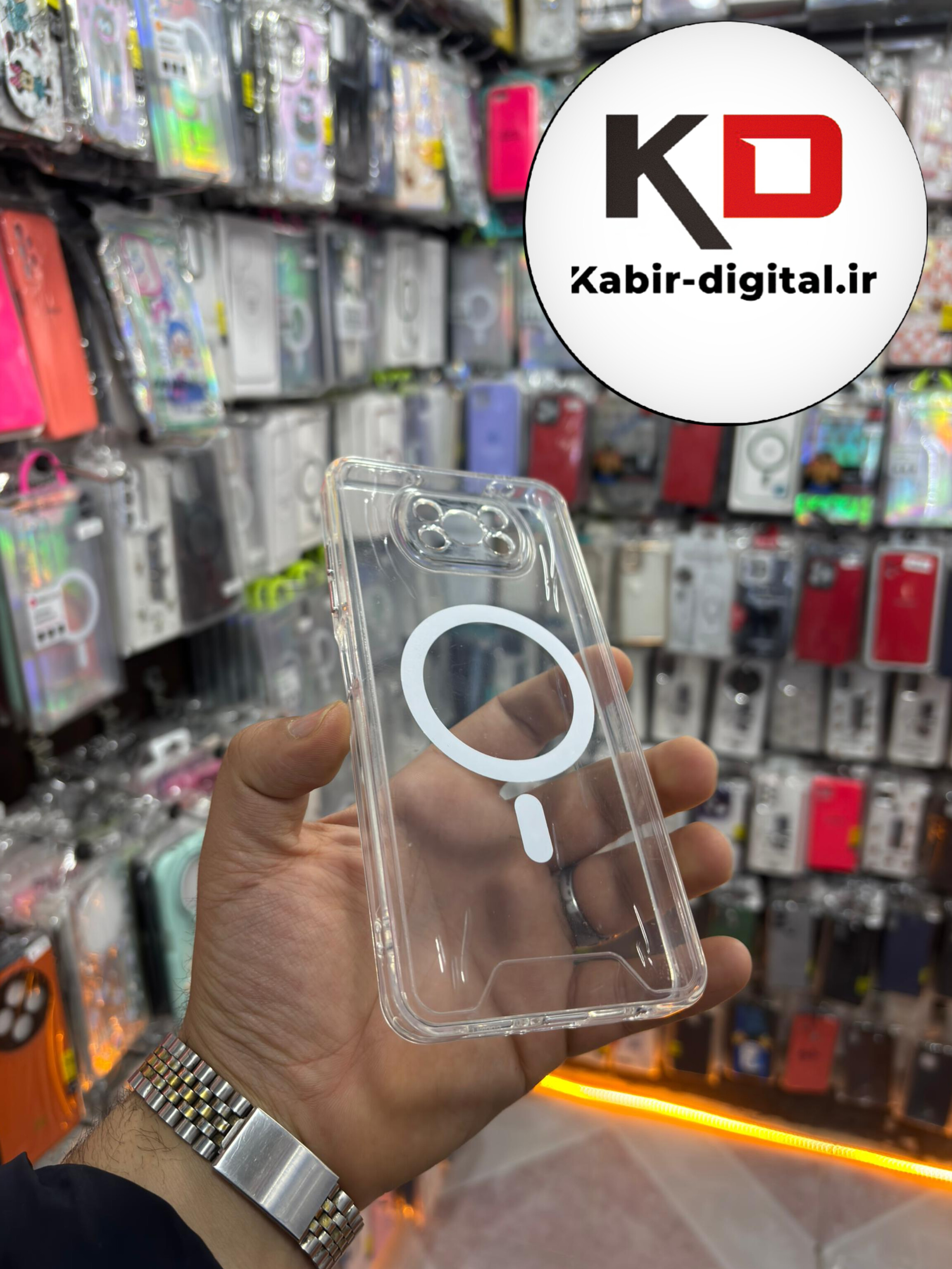 قاب گوشی POCO X3 / POCO X3 PRO شیائومی شفاف مگ سیف Magsafe های کپی