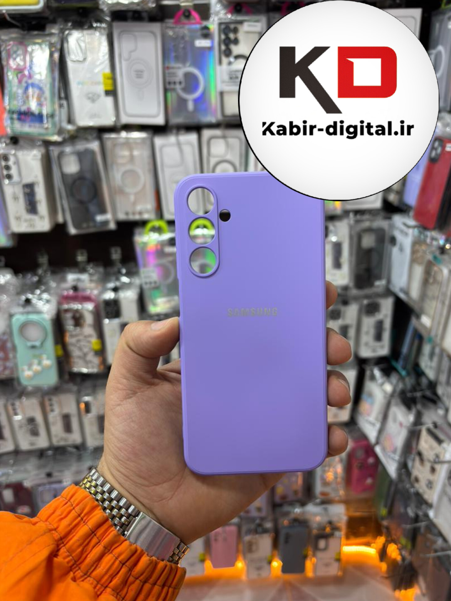 قاب گوشی Galaxy A25 سامسونگ سیلیکونی اورجینال سورا SORA پاک کنی درجه یک زیربسته محافظ لنز دار یاسی