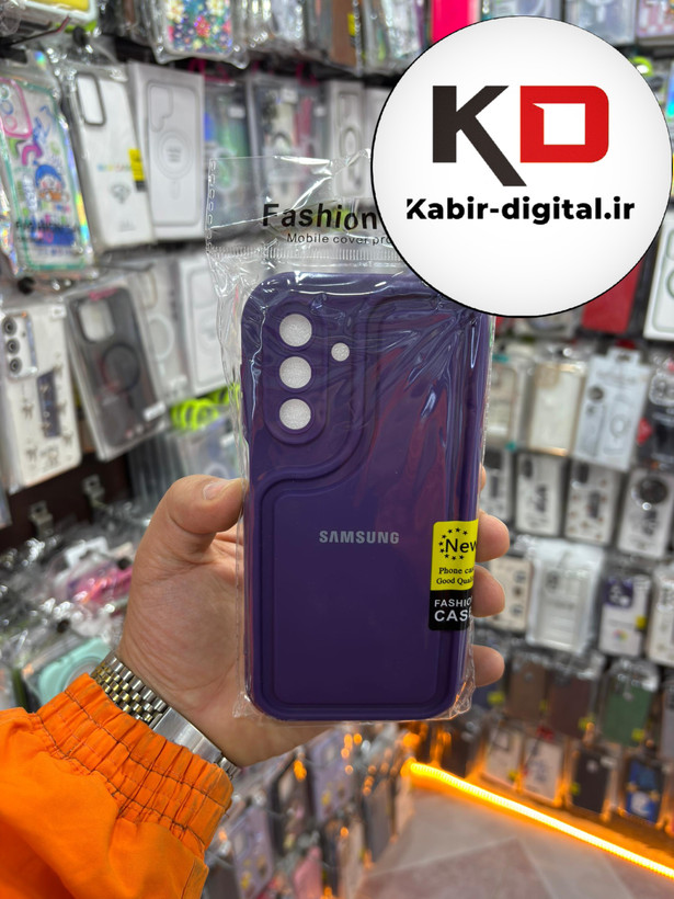 قاب گوشی Galaxy A26 / A17 سامسونگ طرح سیلیکونی Solid جدید محافظ لنزدار