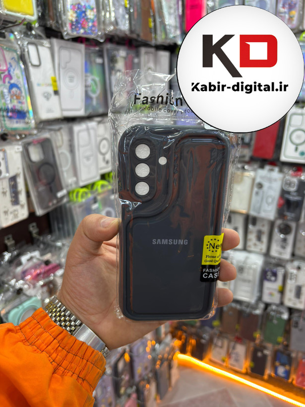 قاب گوشی Galaxy A26 / A17 سامسونگ طرح سیلیکونی Solid جدید محافظ لنزدار