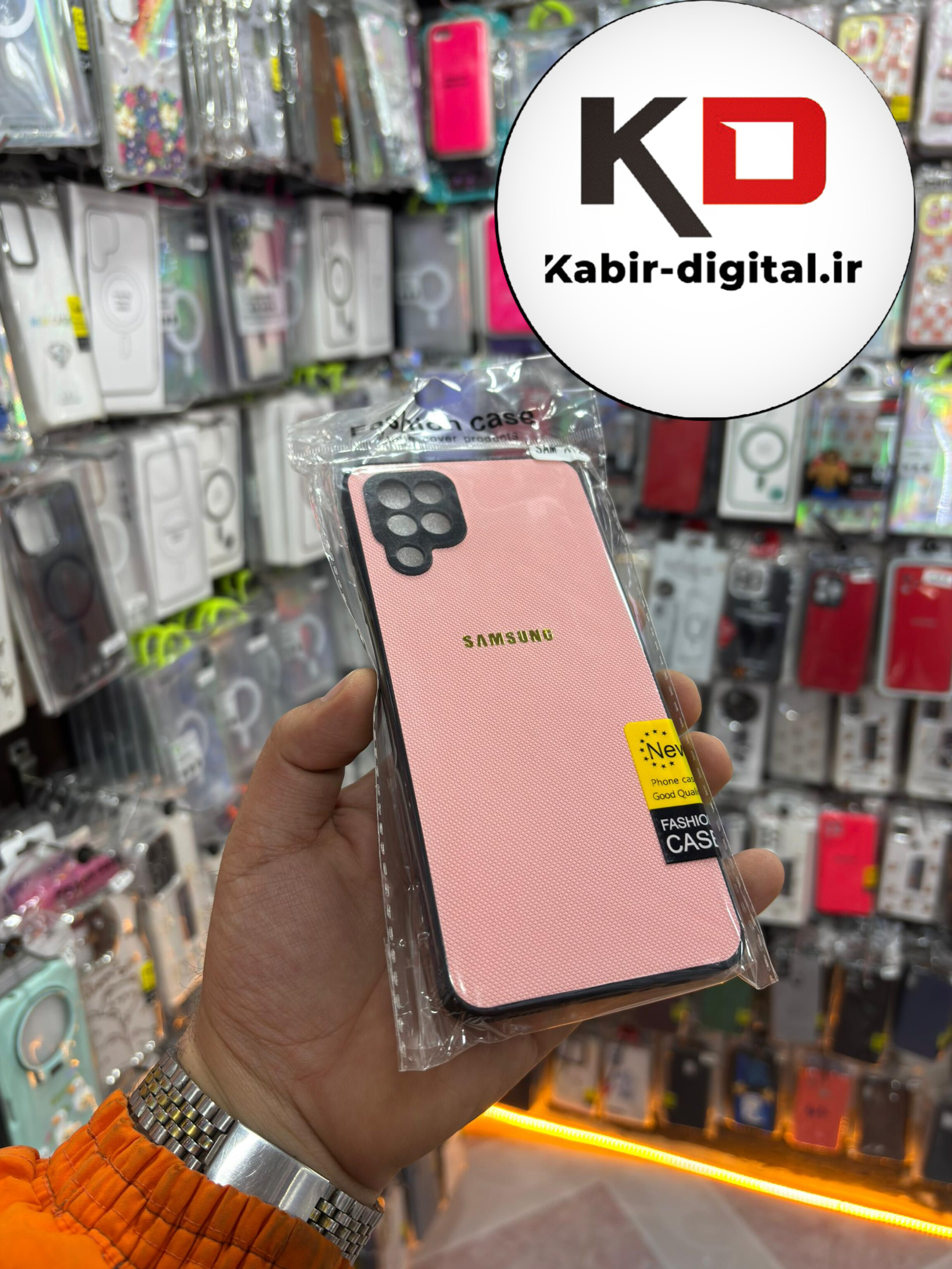 قاب گوشی Galaxy A12 / M12 سامسونگ اورجینال چرمی سخت Hard سوزنی محافظ لنزدار