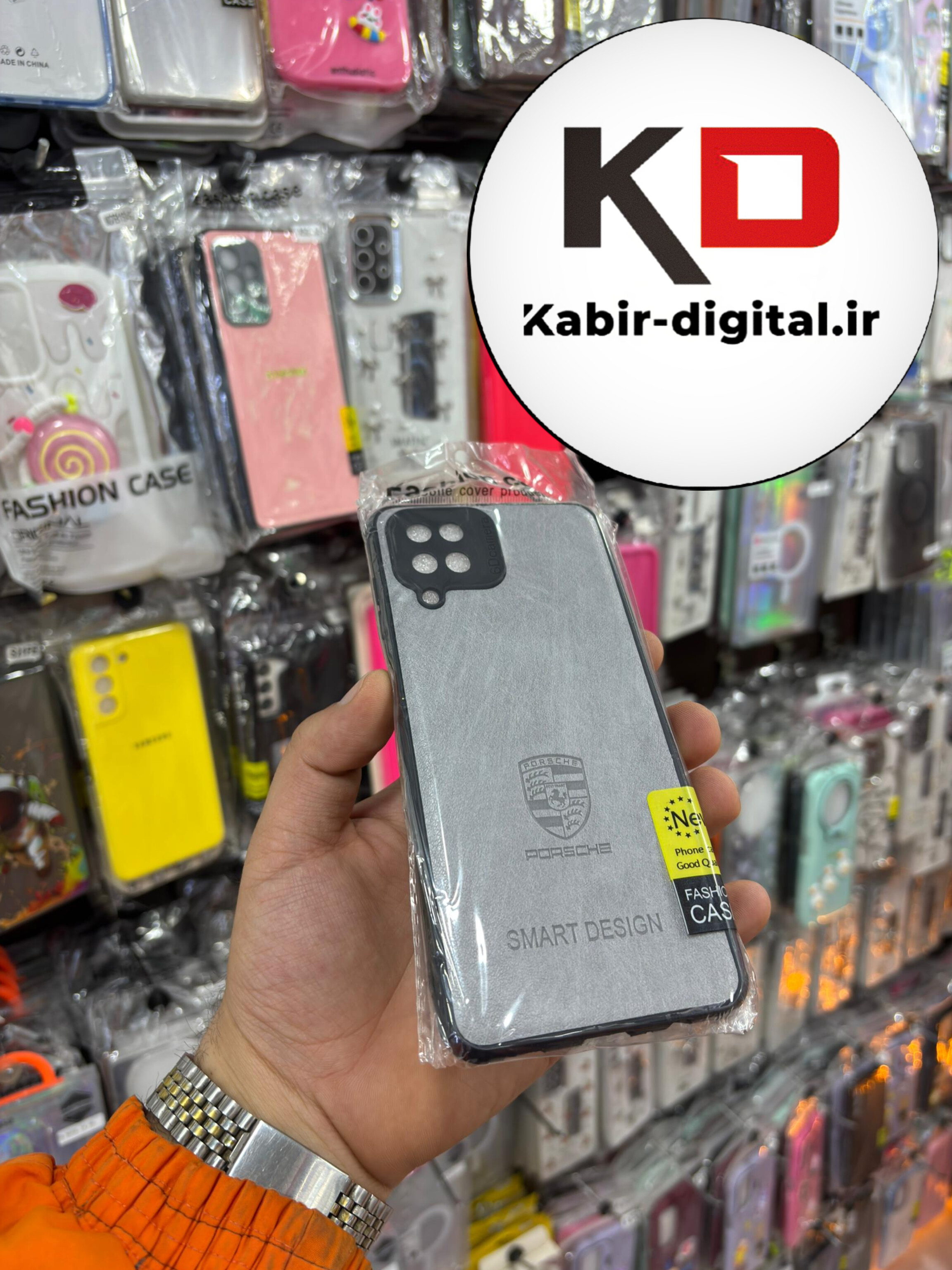 قاب گوشی Galaxy A12 / M12 سامسونگ طرح دار پافر چرمی محافظ لنز دار