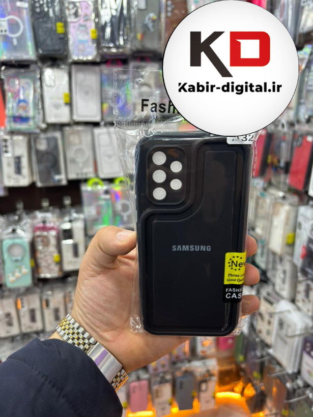 قاب گوشی Galaxy A32 4g سامسونگ طرح سیلیکونی Solid جدید محافظ لنزدار