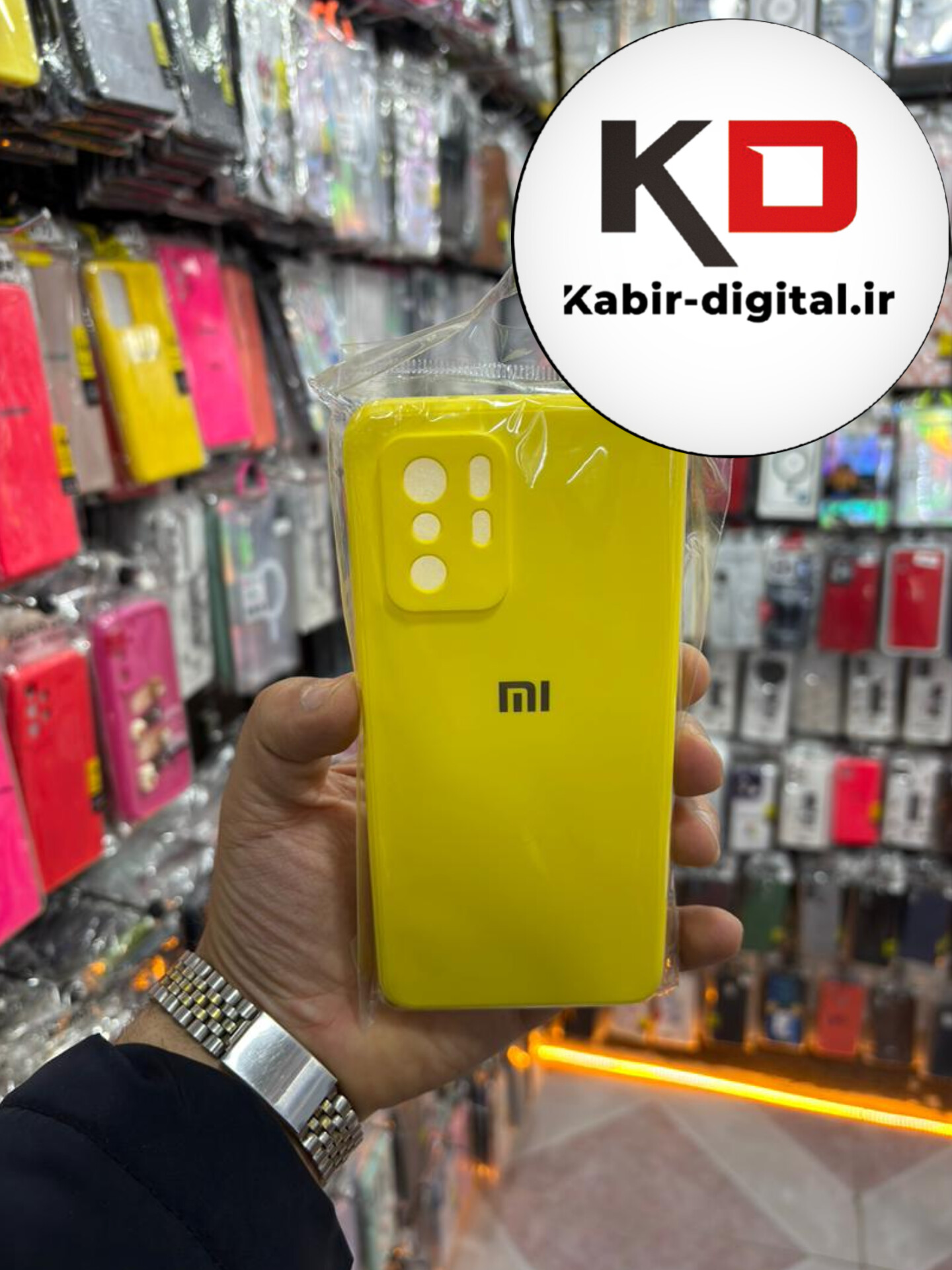 قاب گوشی MI Note 10 Pro 5g / POCO X3 Gtشیائومی سیلیکونی های کپی زرد محافظ لنزدار