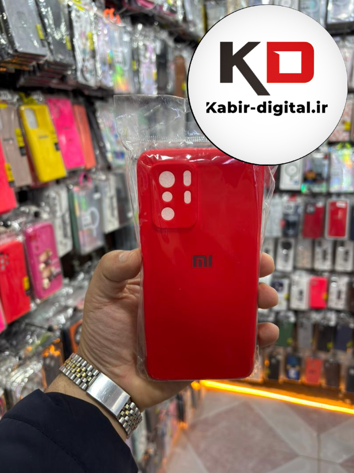 قاب گوشی MI Note 10 Pro 5g / POCO X3 Gtشیائومی سیلیکونی های کپی قرمز محافظ لنزدار
