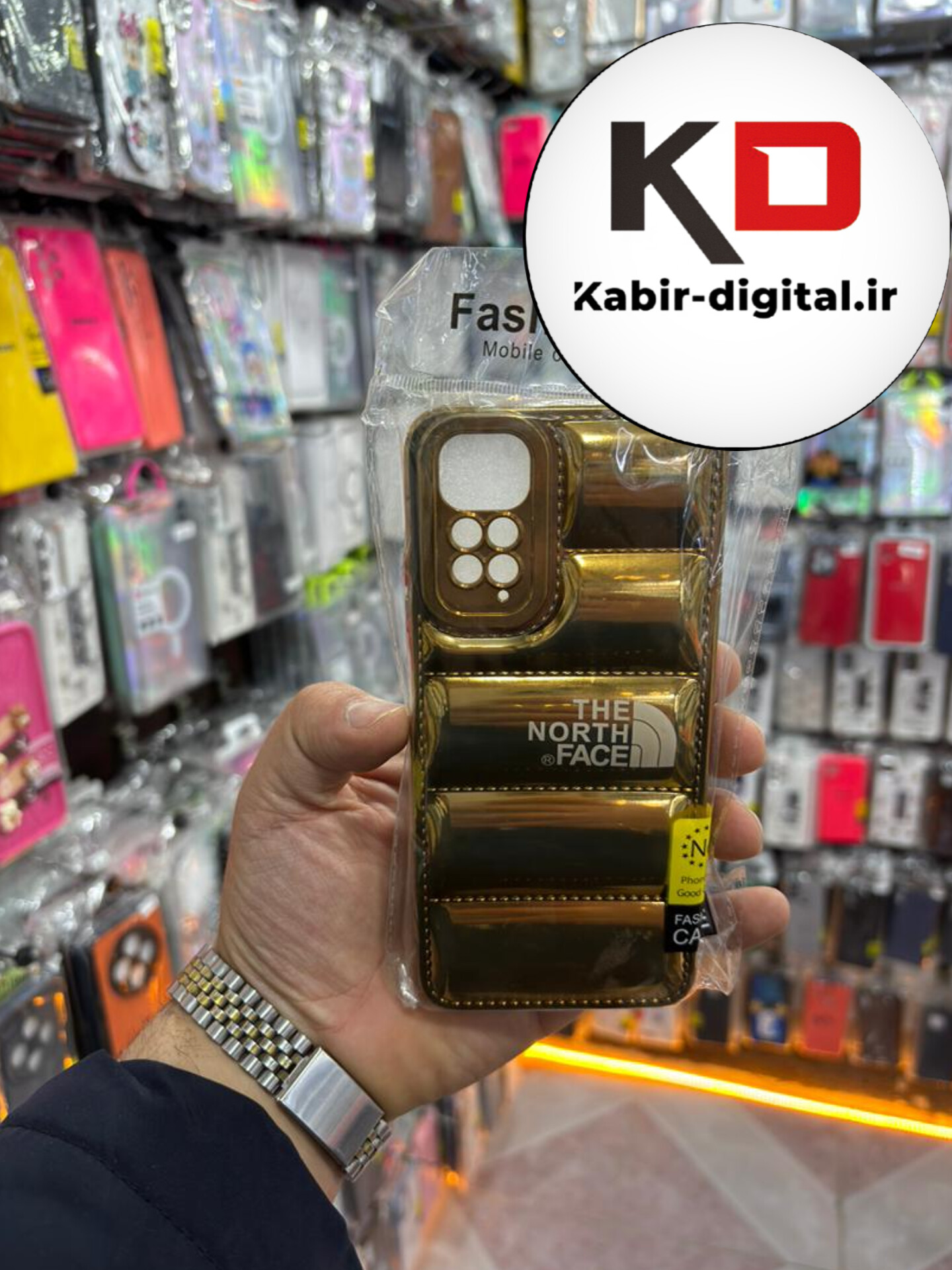 قاب گوشی Note 11s / Note 11 شیائومی سیلیکونی ژله ای براق THE NORTH FACE پافر PC زیر بسته محافظ لنز دار