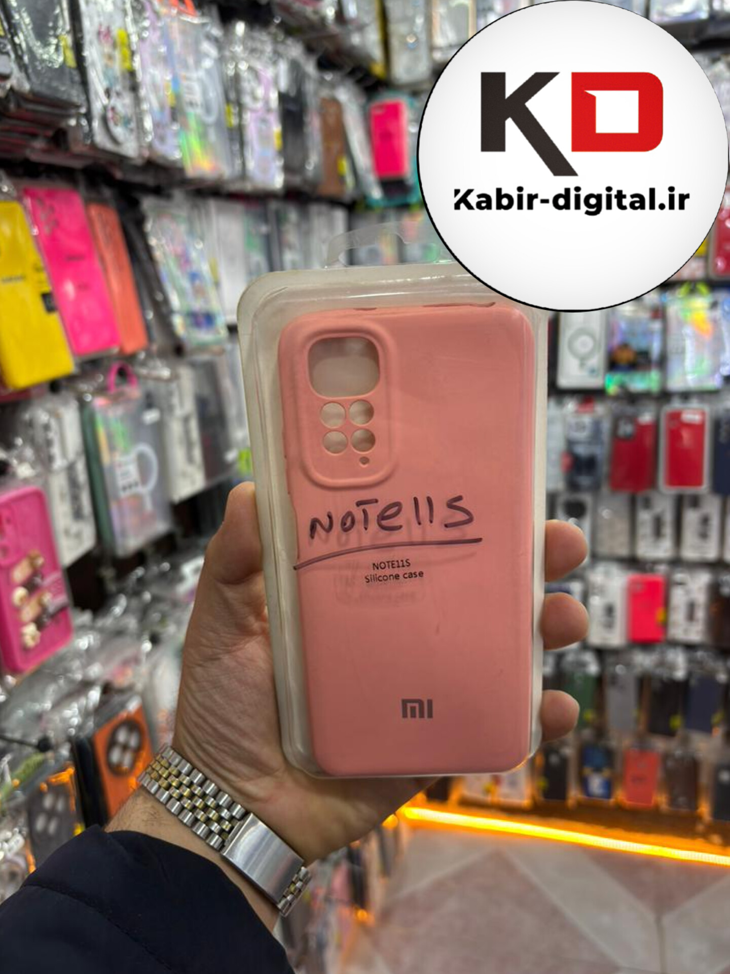 قاب گوشی Note 11s / Note 11 شیائومی سیلیکونی زیر بسته های کپی محافظ لنز دار