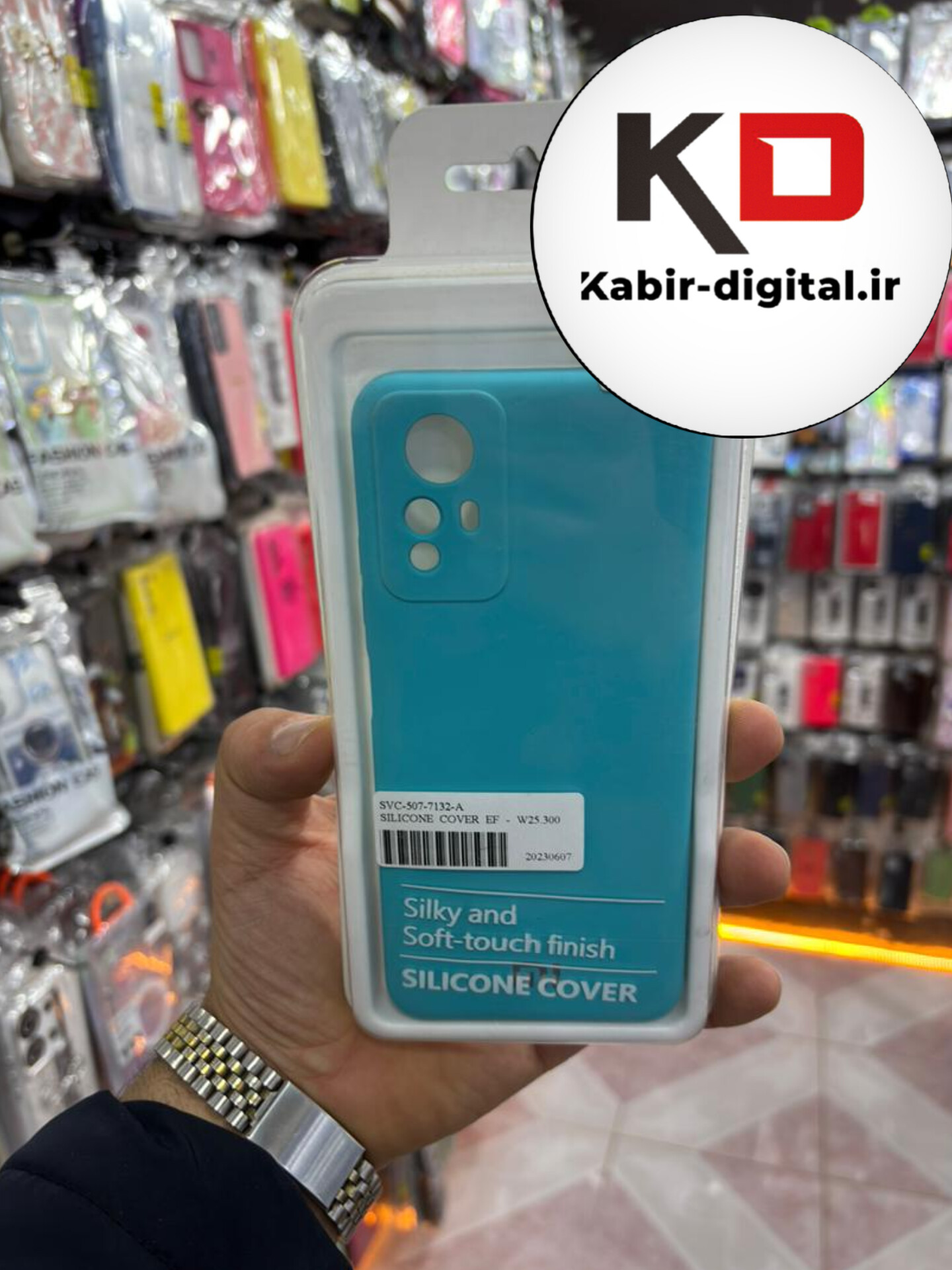 قاب گوشی Note 12s شیائومی سیلیکونی زیر بسته های کپی محافظ لنز دار سبزآبی