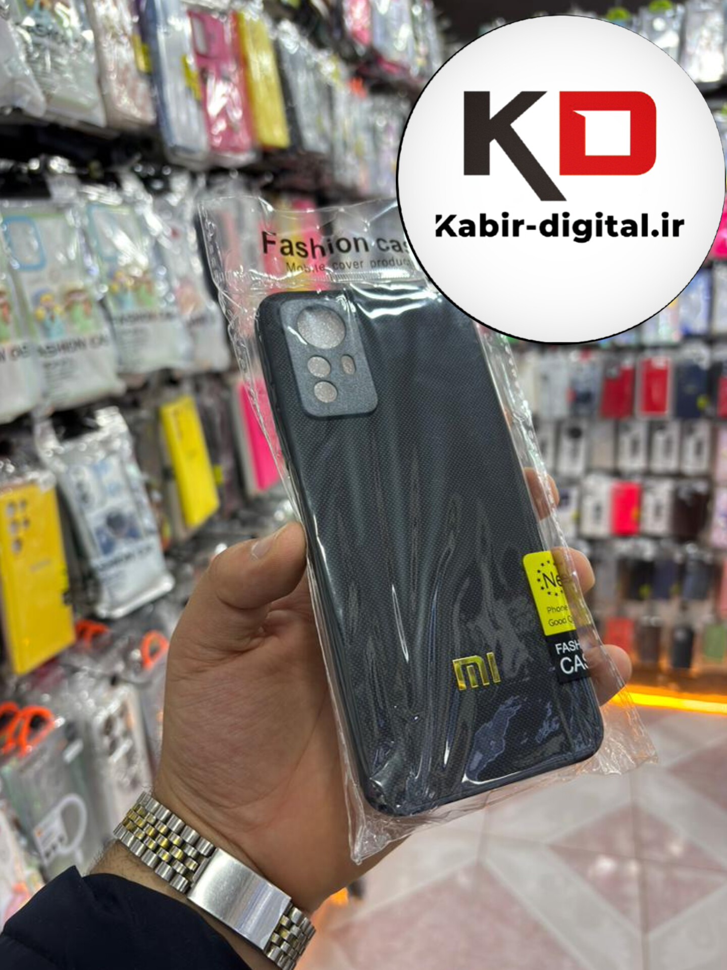 قاب گوشی Note 12s شیائومی اورجینال چرمی سخت Hard سوزنی محافظ لنزدار مشکی