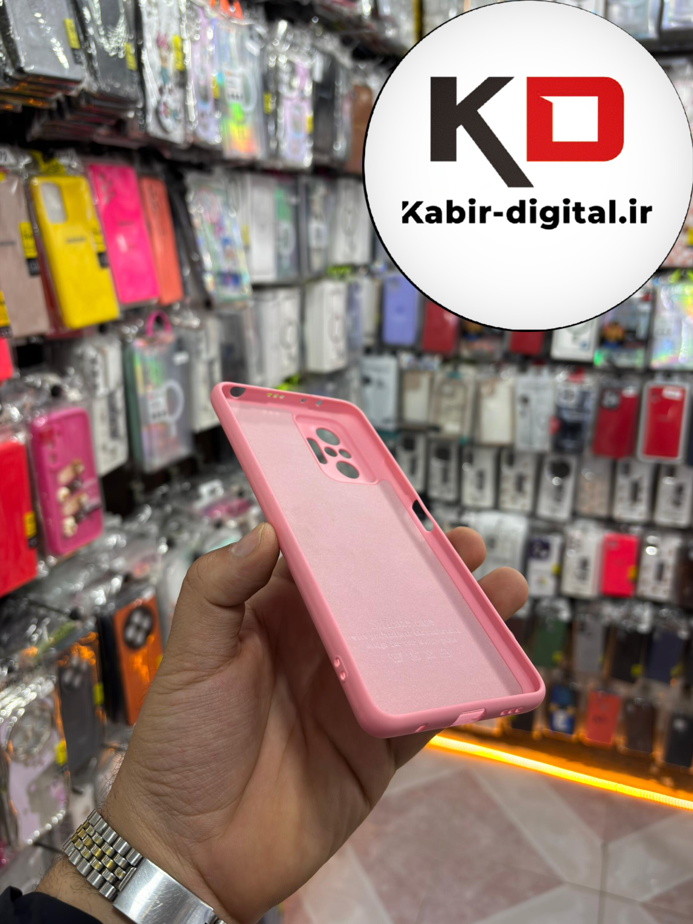 قاب گوشی MI Note 10 Pro شیائومی سیلیکونی زیر بسته های کپی محافظ لنز دار صورتی