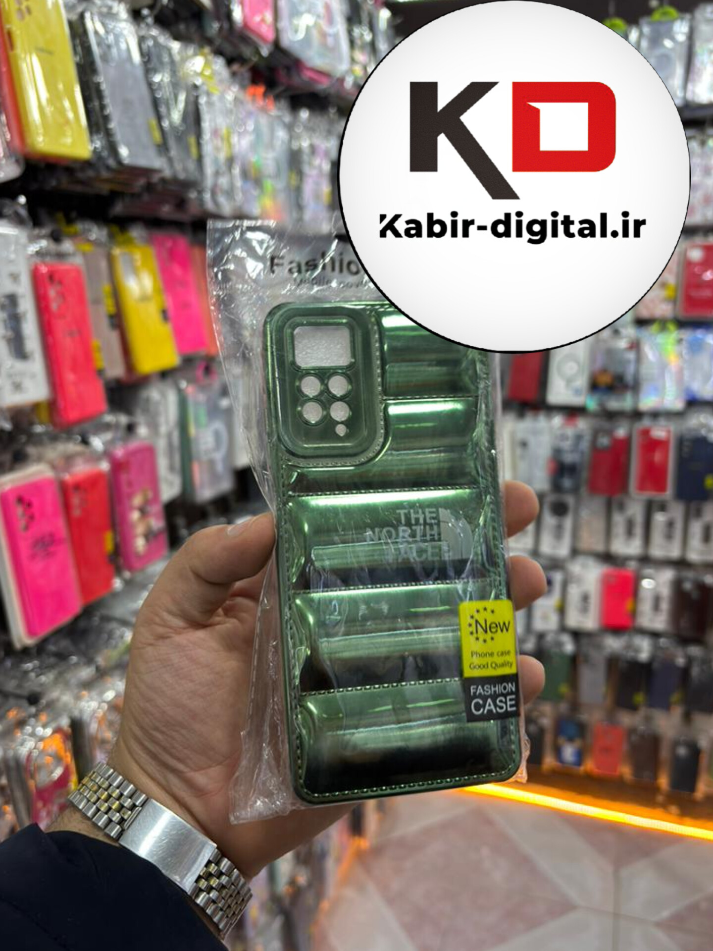 قاب گوشی Note 11 pro / Note 12 Pro 4g شیائومی سیلیکونی ژله ای براق THE NORTH FACE پافر PC زیر بسته محافظ لنز دار