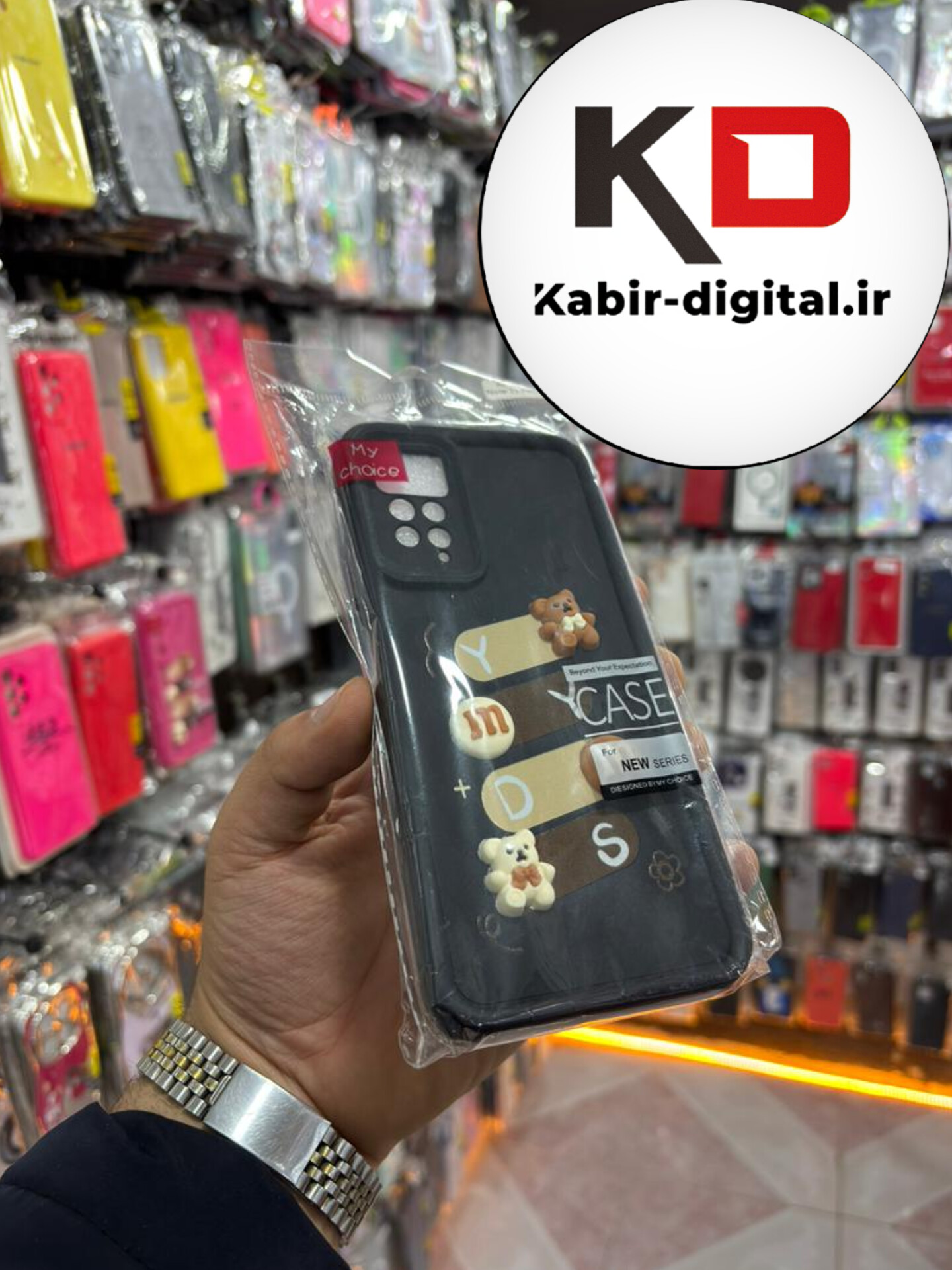 قاب گوشی Note 11 pro / Note 12 Pro 4g شیائومی طرح سیلیکونی ژله ای سه بعدی برجسته عروسکی COFFEE Baby محافظ لنز دار مشکی