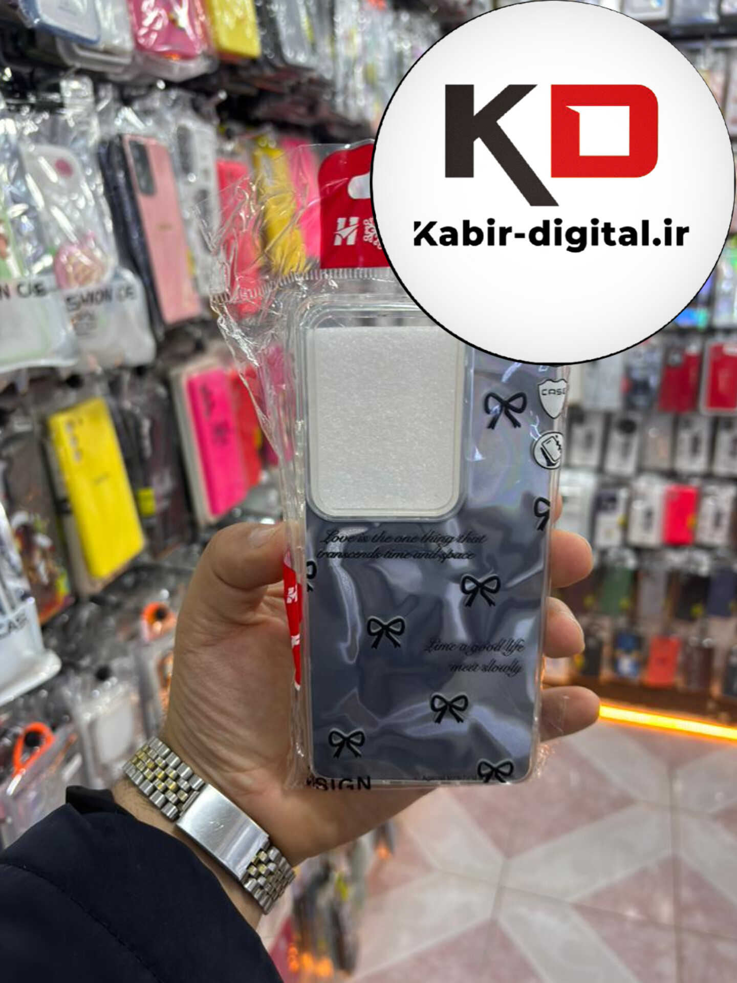 قاب گوشی Note 13 pro 4g  / POCO M6 Pro / Note 14s شیائومی PC Case اورجینال سه بعدی موج دار طرح پاپیون