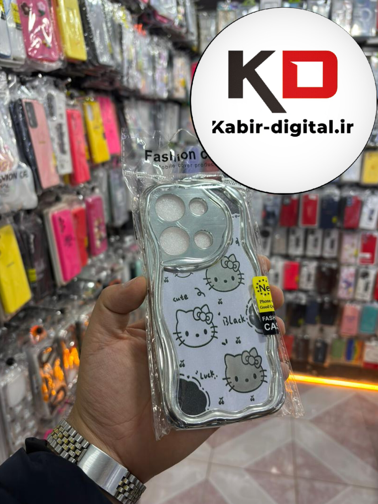 قاب گوشی Note 13 pro 4g  / POCO M6 Pro / Note 14s شیائومی طرح کرومی بالشتی طرح عروسکی محافظ لنز دار