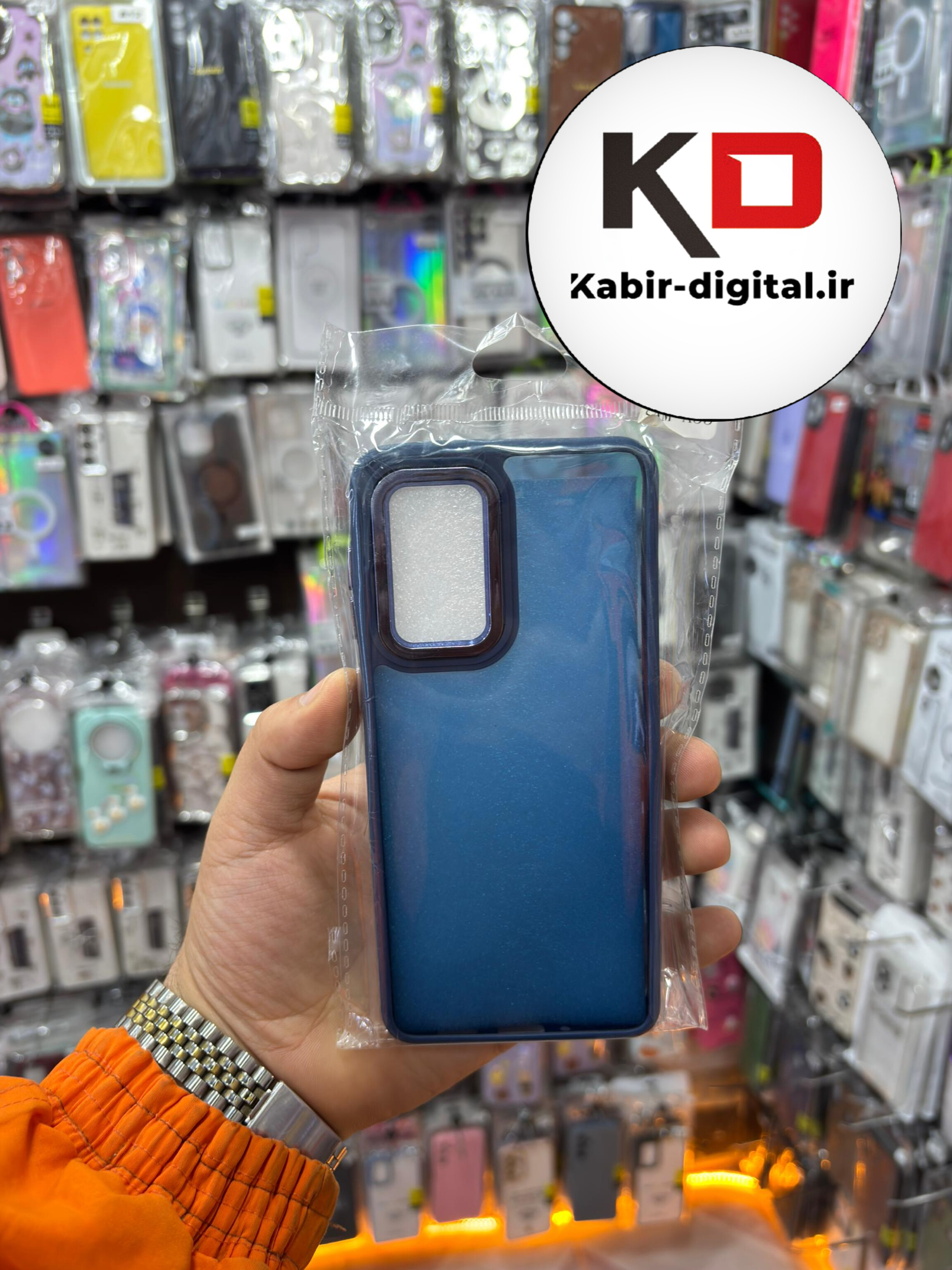 قاب گوشی Galaxy A33 سامسونگ طرح پشت مات متال کیس دور سیلیکونی
