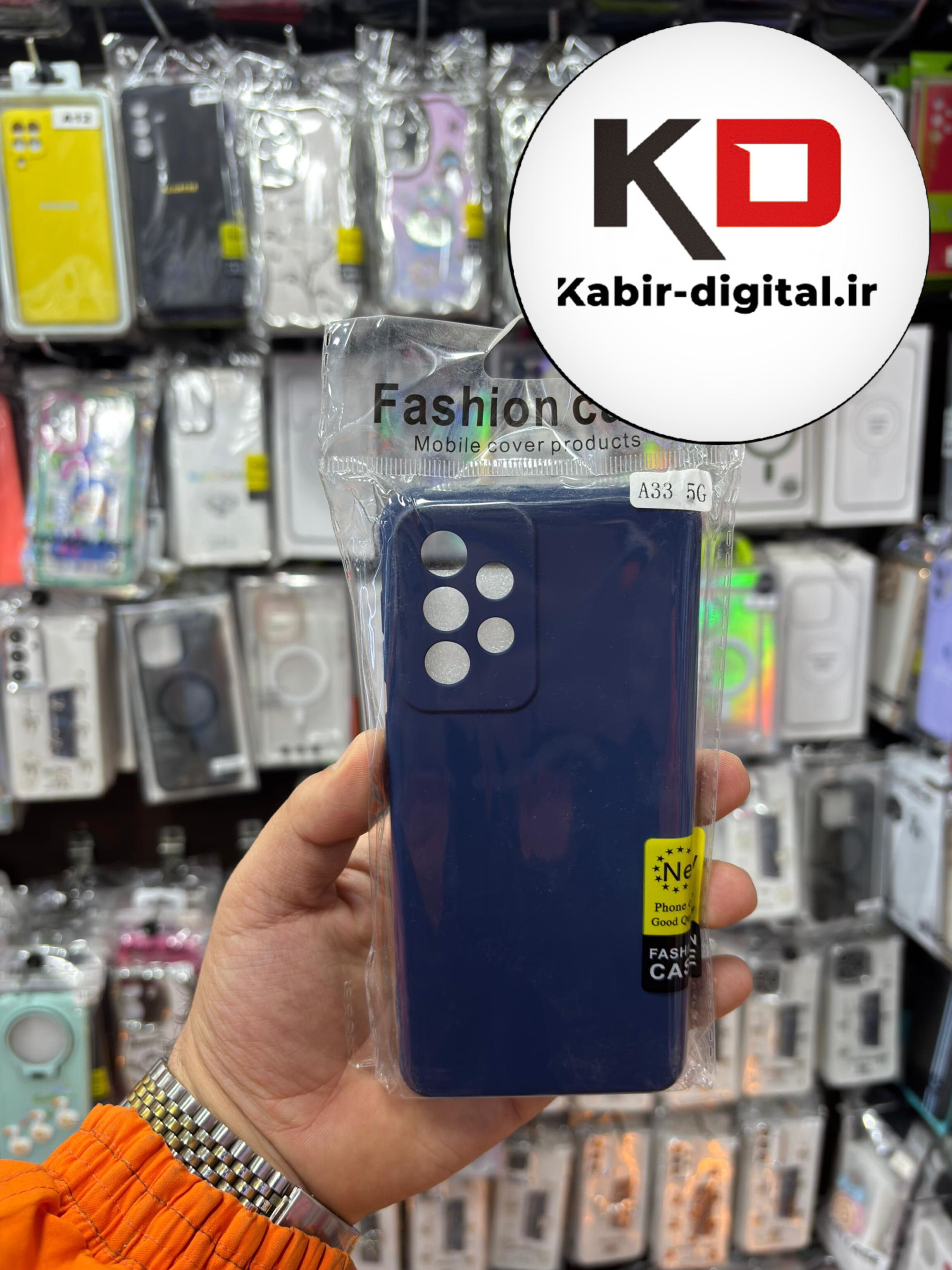 قاب گوشی Galaxy A33 سامسونگ سیلیکونی زیر بسته های کپی محافظ لنز دار