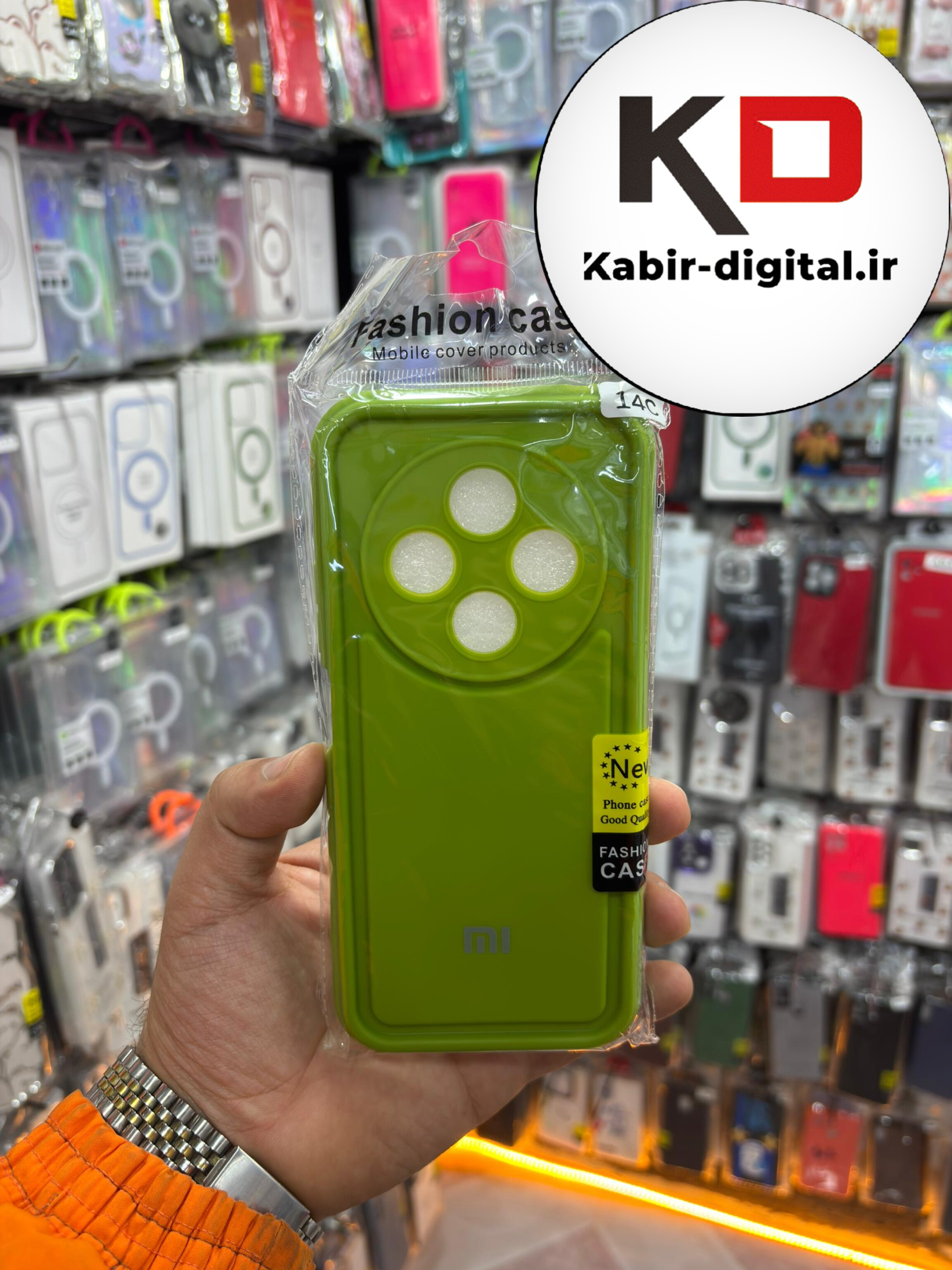 قاب گوشی Redmi 14C / POCO C75 / Redmi A4 شیائومی طرح سیلیکونی Solid جدید محافظ لنزدار