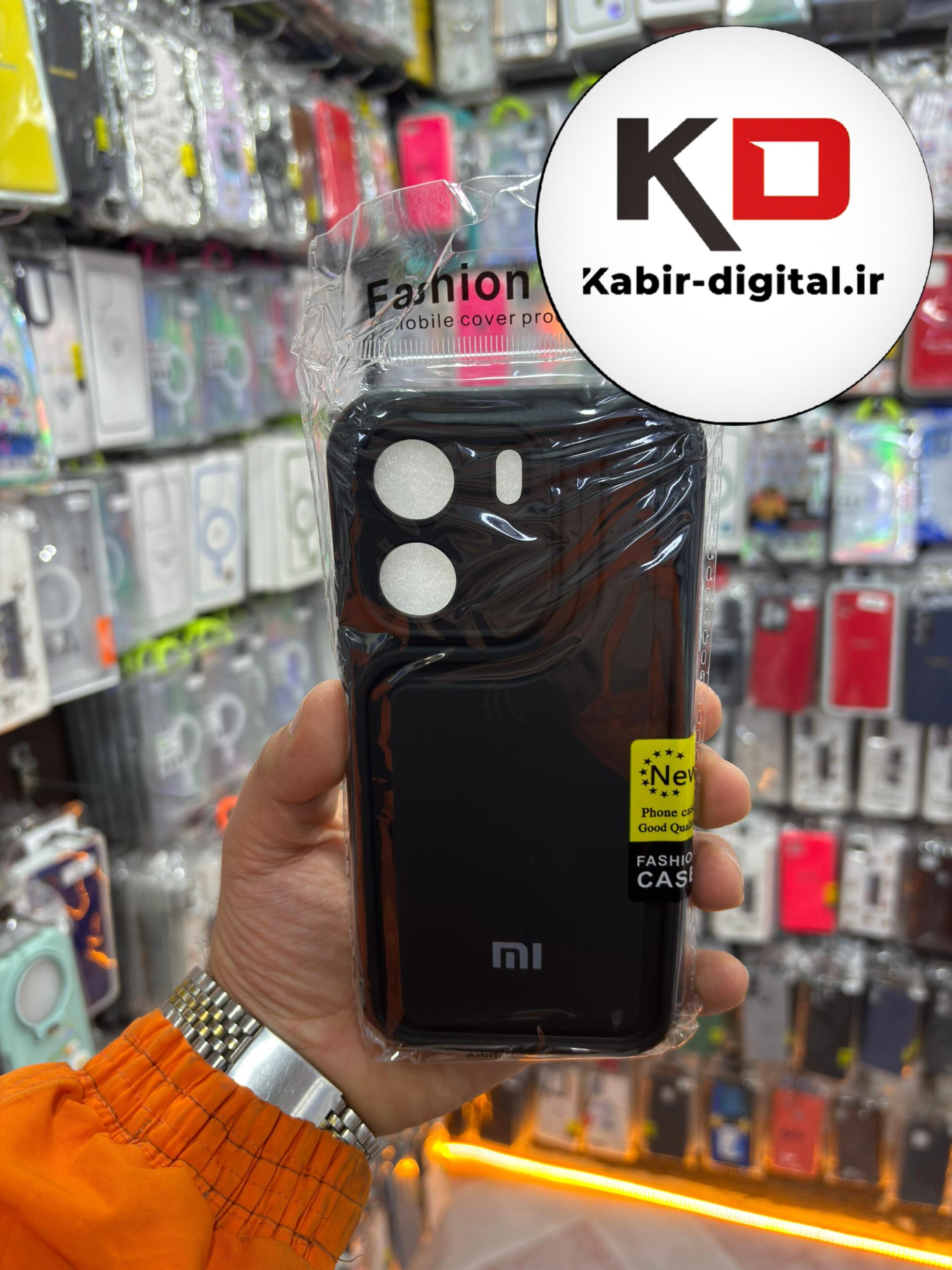 قاب گوشی Redmi 13C / POCO C65 شیائومی طرح سیلیکونی Solid جدید محافظ لنزدار مشکی