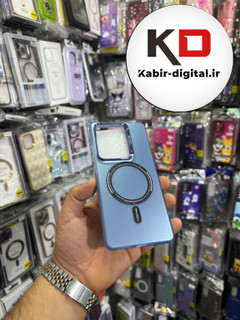 قاب گوشی Redmi Note 13 pro 4g / POCO M6 Pro / Redmi Note 14sشیائومی اورجینال SO COOL سوکول لنز کرومی براق طرح مگ سیف اسپرت Sport