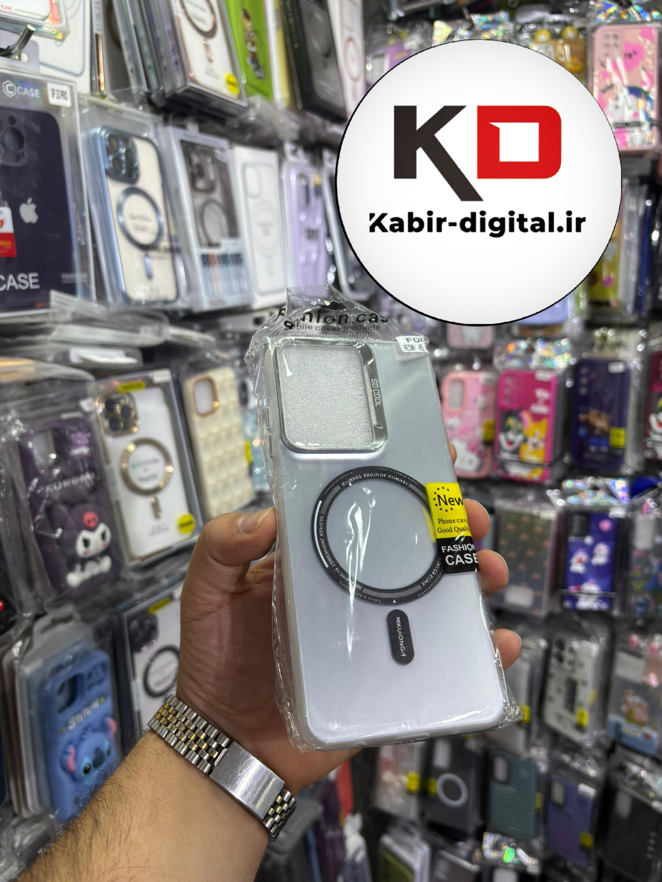 قاب گوشی Redmi A5 / POCO C71 شیائومی اورجینال SO COOL سوکول لنز کرومی براق طرح مگ سیف اسپرت Sport
