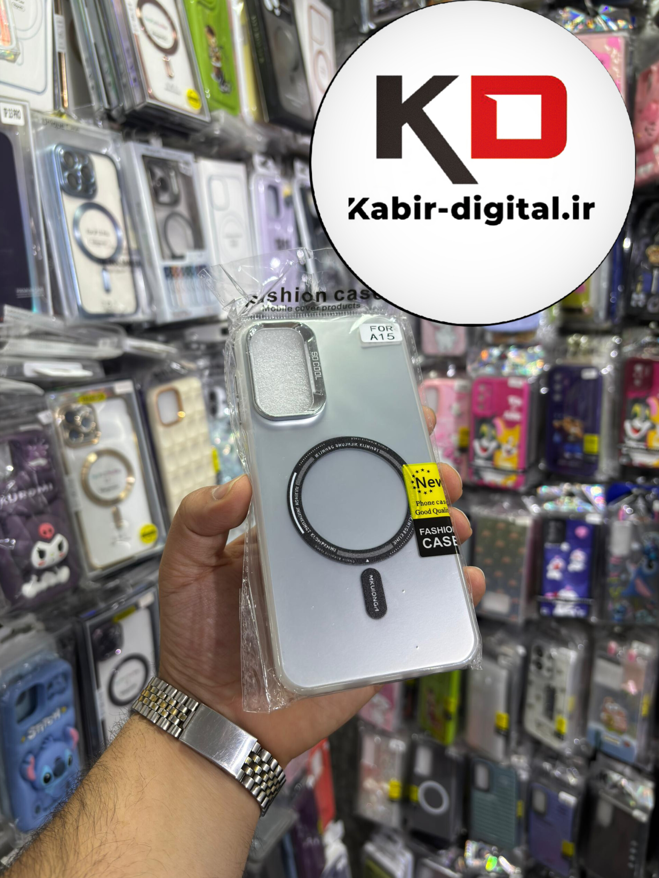 قاب گوشی Galaxy A15 / A24 / A25 سامسونگ اورجینال SO COOL سوکول لنز کرومی براق طرح مگ سیف اسپرت Sport