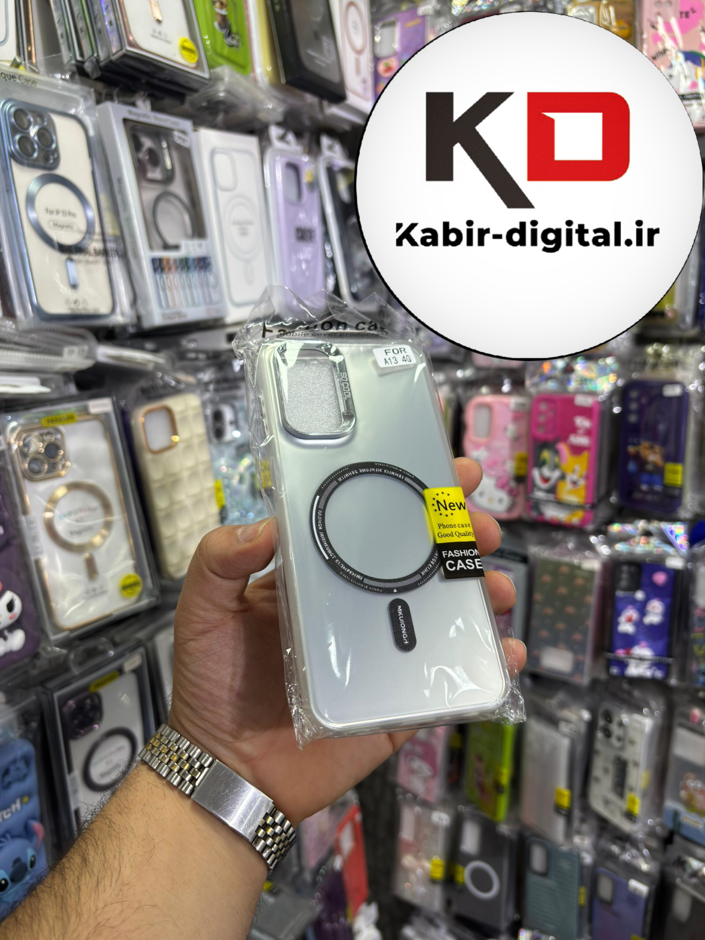 قاب گوشی Galaxy A13 / A23 / A04S / M13 سامسونگ اورجینال SO COOL سوکول لنز کرومی براق طرح مگ سیف اسپرت Sport