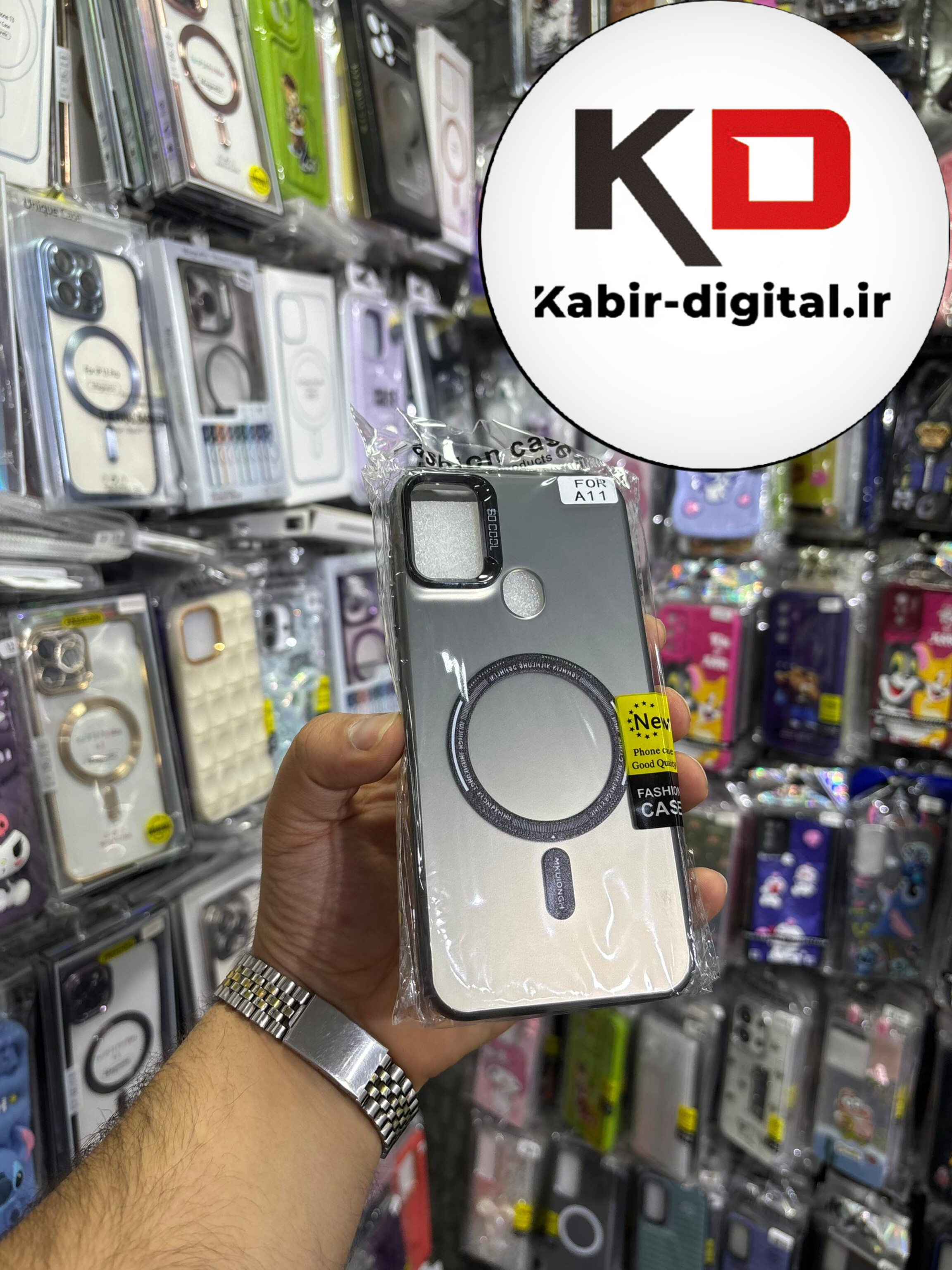 قاب گوشی Galaxy A11 / M11 سامسونگ اورجینال SO COOL سوکول لنز کرومی براق طرح مگ سیف اسپرت Sport