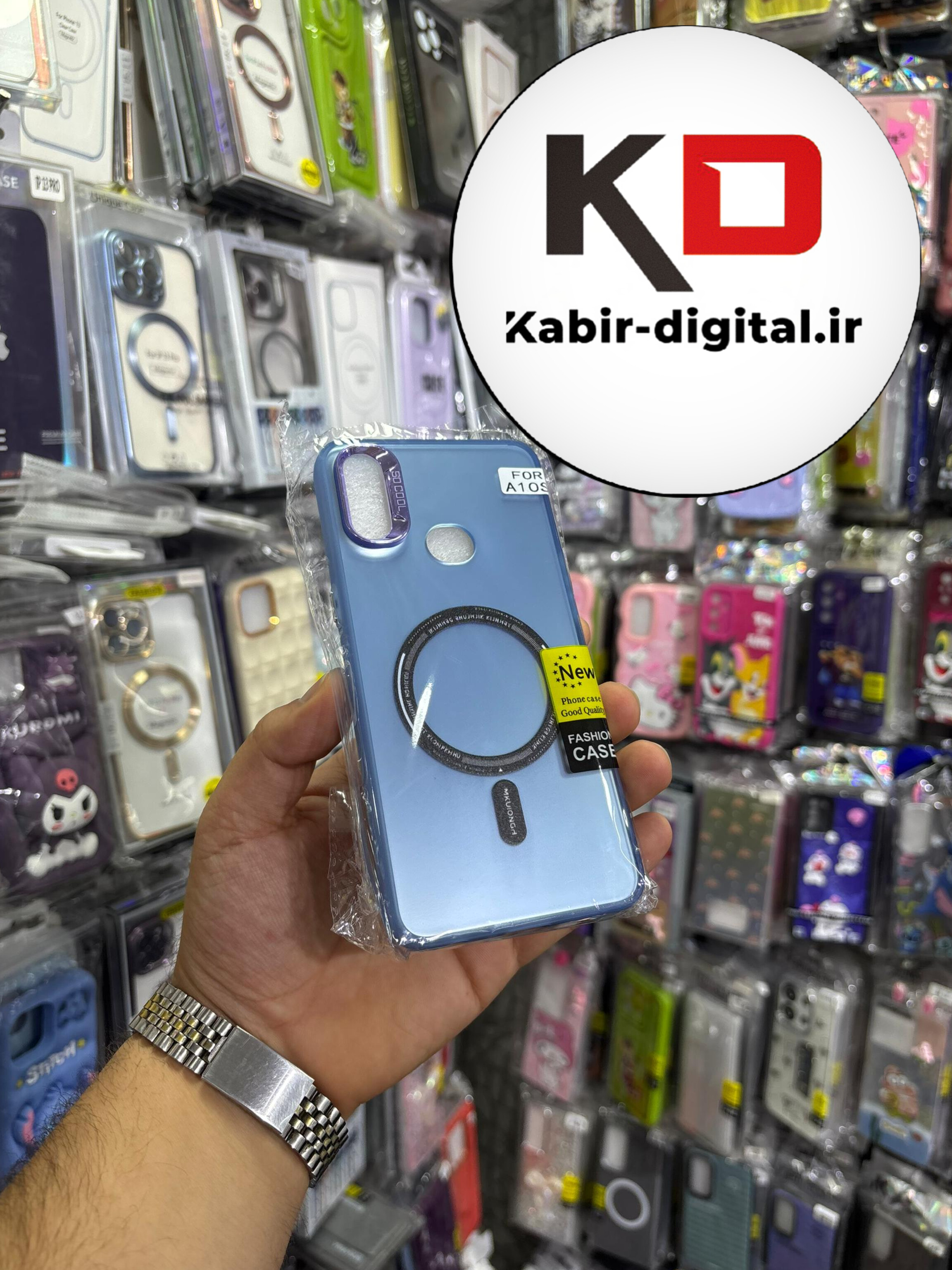 قاب گوشی Galaxy A10s سامسونگ اورجینال SO COOL سوکول لنز کرومی براق طرح مگ سیف اسپرت Sport